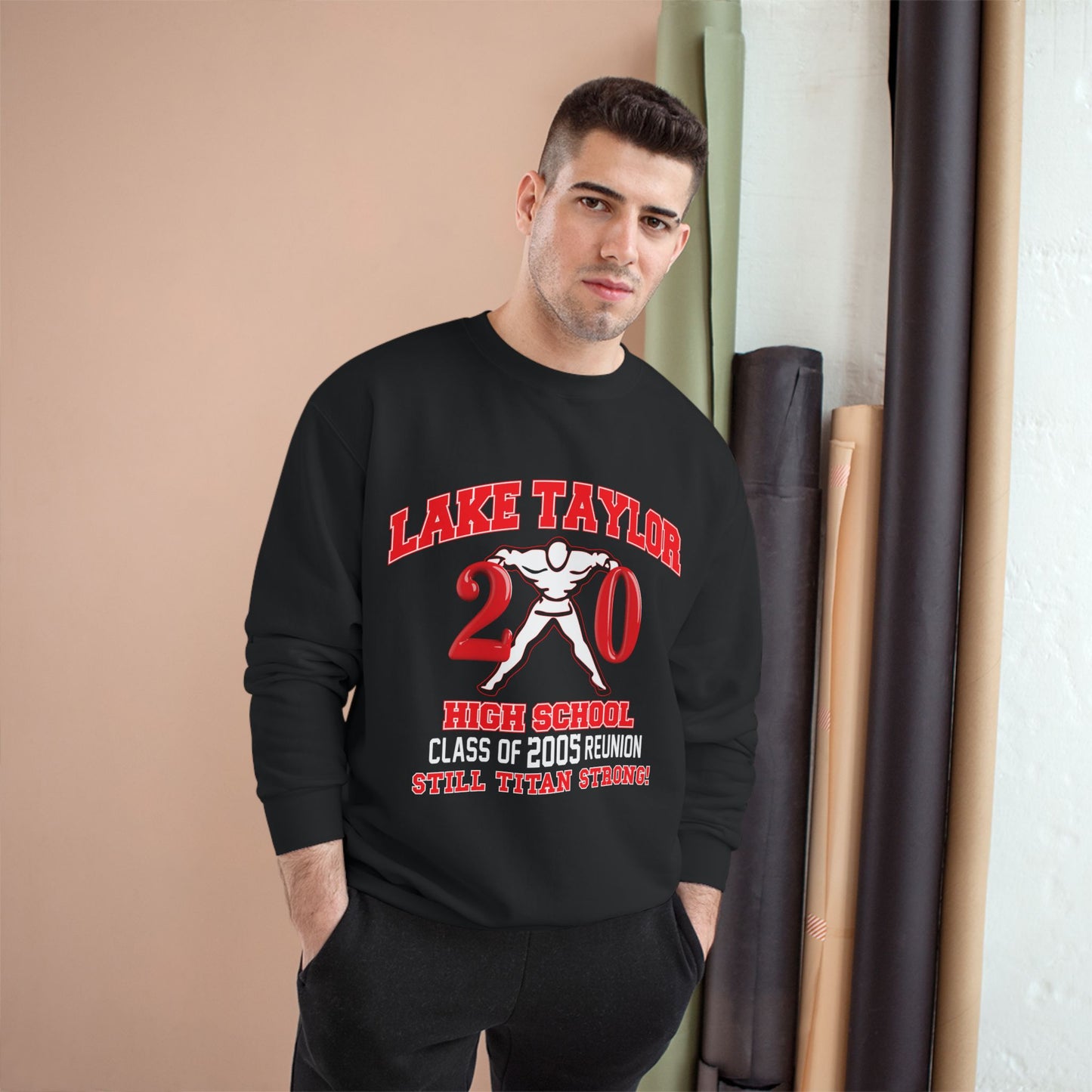 Champion Lake Taylor Class of 2005 Unisex Crewneck Sweatshirt