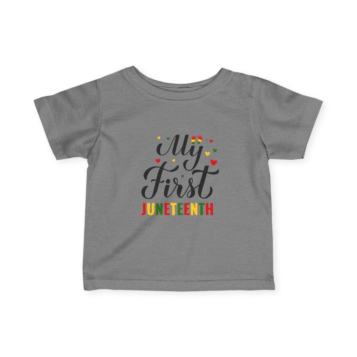 Infant Tee — "My First Juneteenth" Baby T‑Shirt, Celebration Outfit for Newborns & Infants