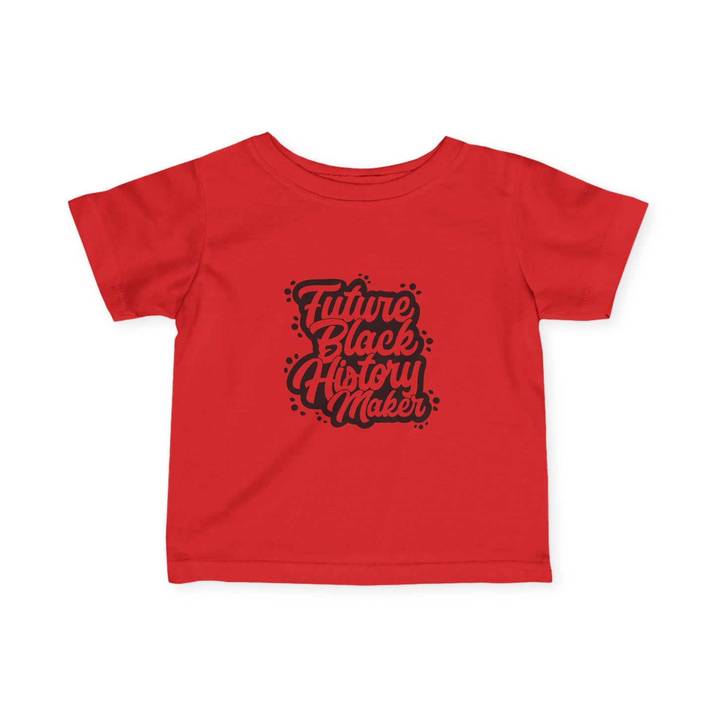 Infant Tee — "Future Black History Maker" Baby Shirt