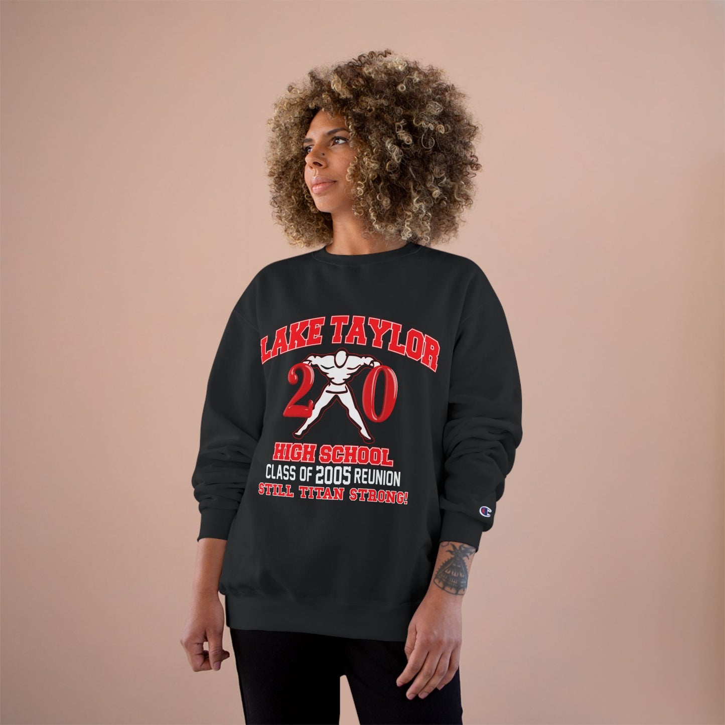 Champion Lake Taylor Class of 2005 Unisex Crewneck Sweatshirt