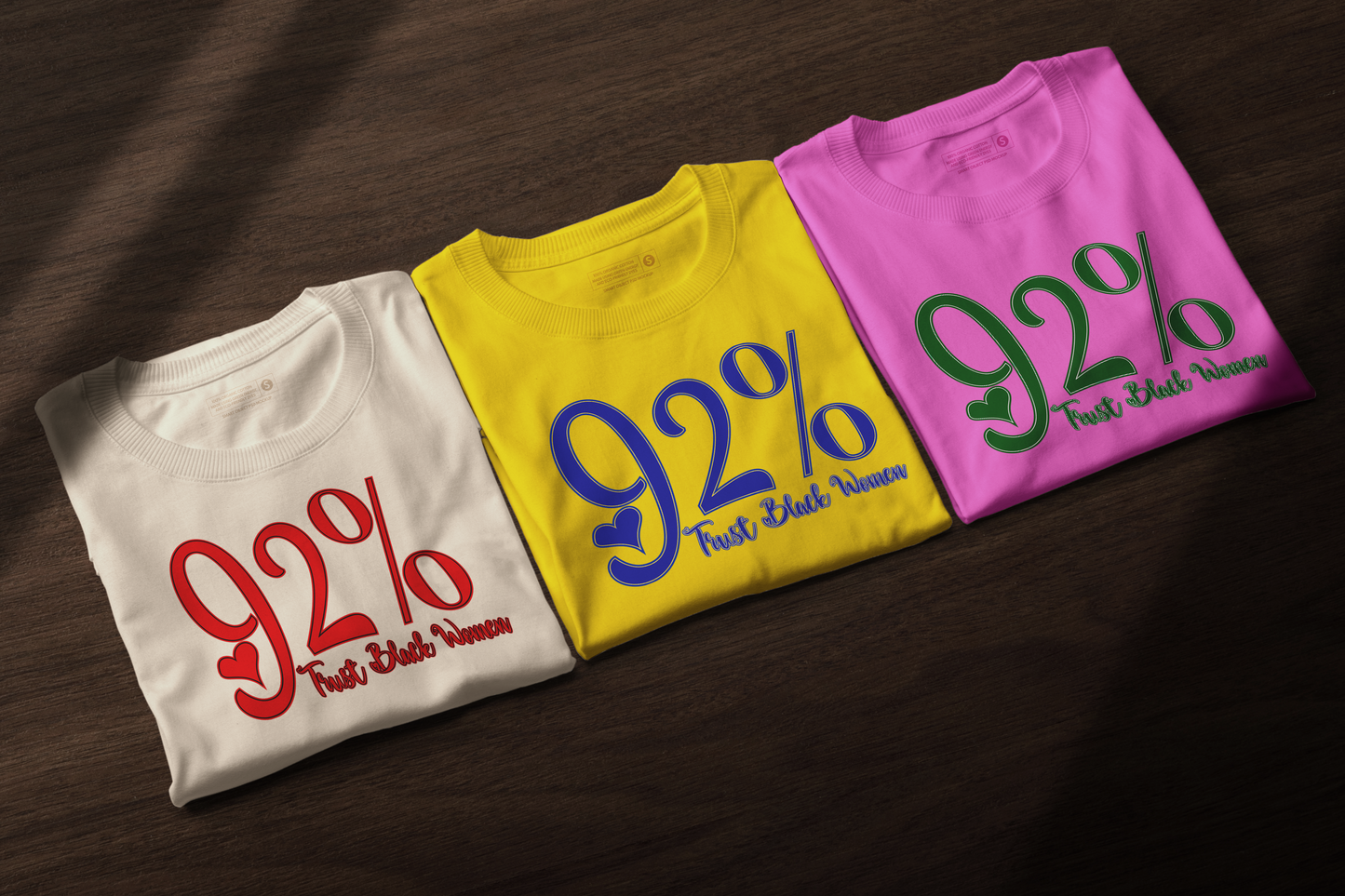 Womens 92% Tee