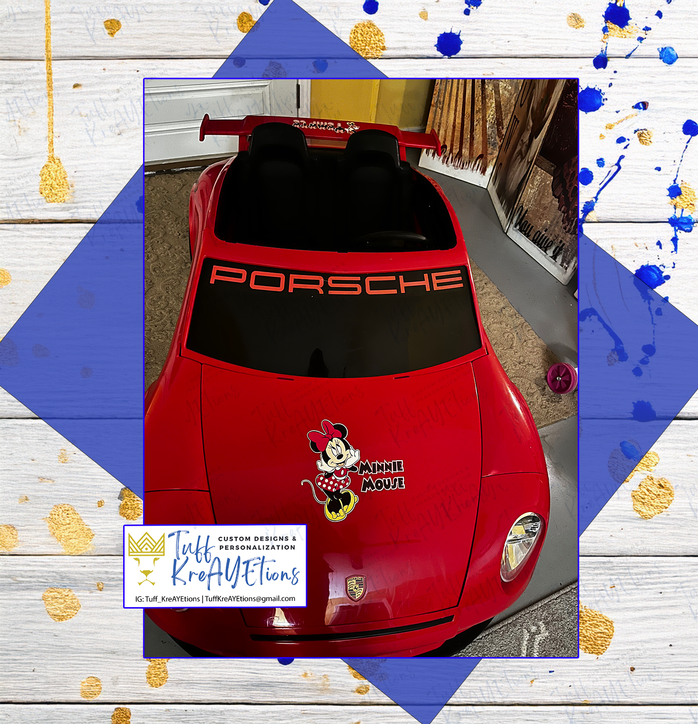 Child's Electric Car, ATV, 4Wheeler, Motorbike Decals