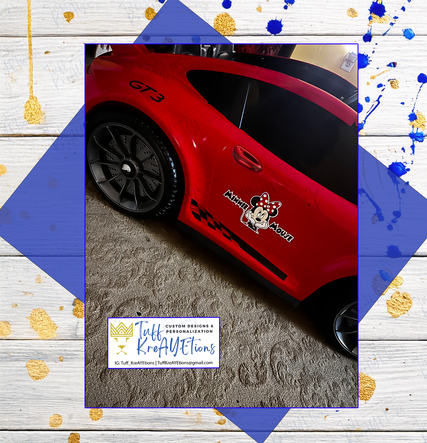 Child's Electric Car, ATV, 4Wheeler, Motorbike Decals