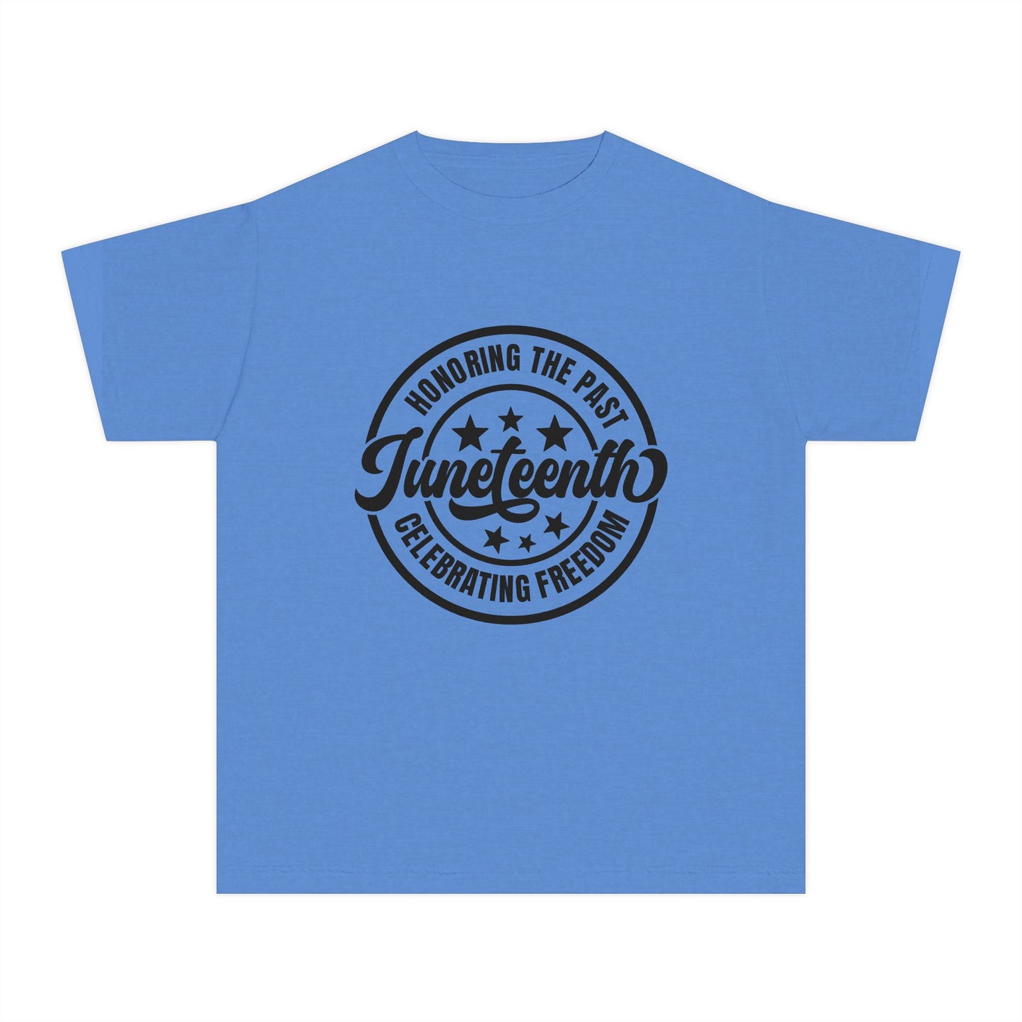 Juneteenth Youth Tee — "Honoring the Past, Celebrating Freedom" Kids T‑Shirt