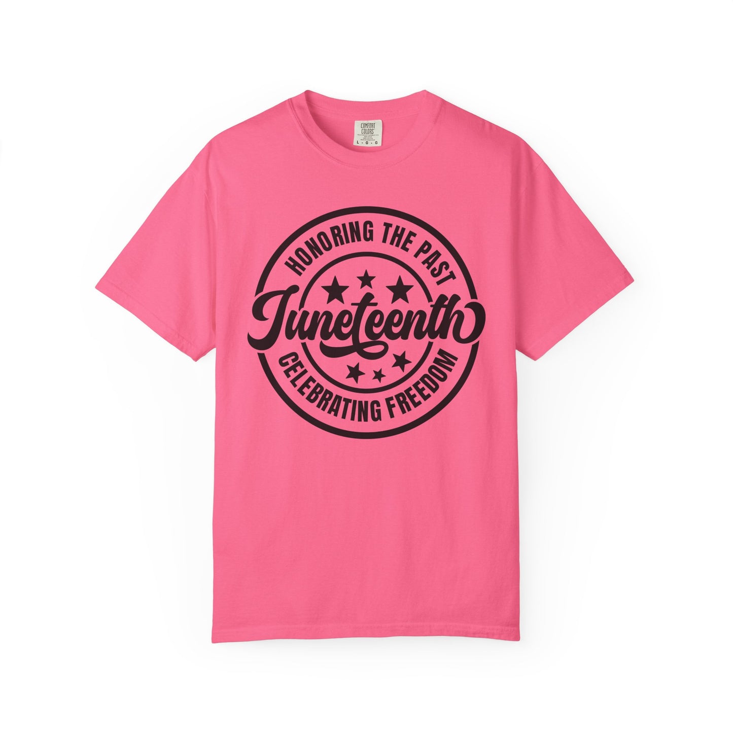 Juneteenth Celebrating Freedom T-Shirt — Honoring the Past Graphic Tee