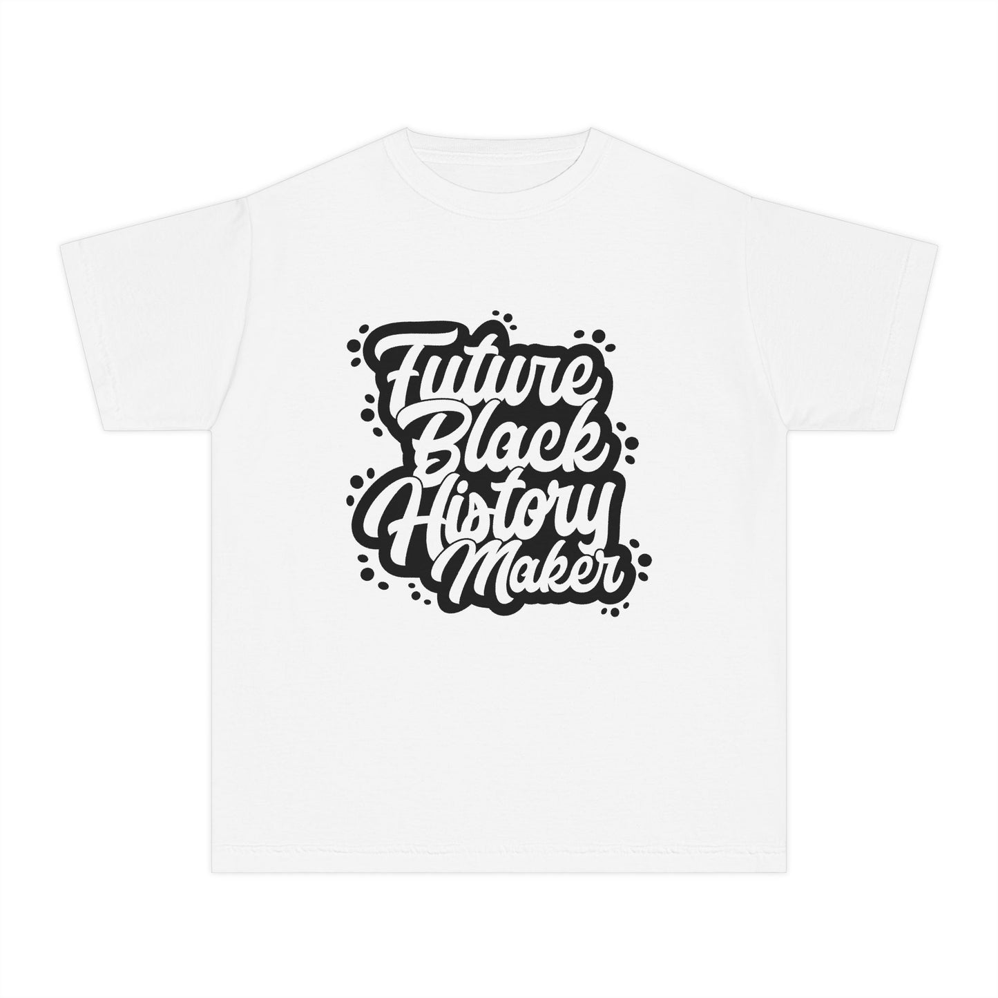 Youth Tee — "Future Black History Maker" Graphic