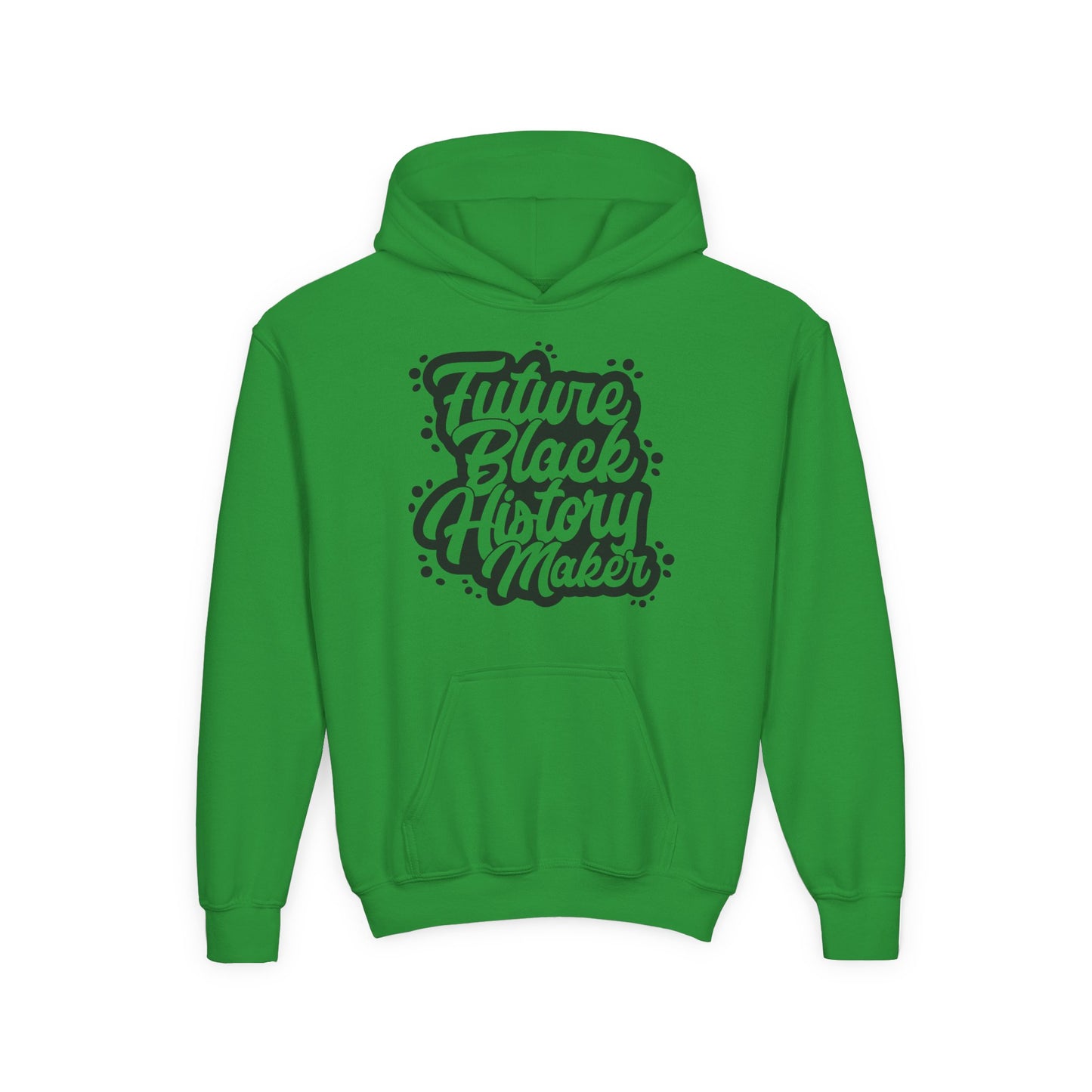 Youth Hoodie — "Future Black History Maker" Graphic Pullover