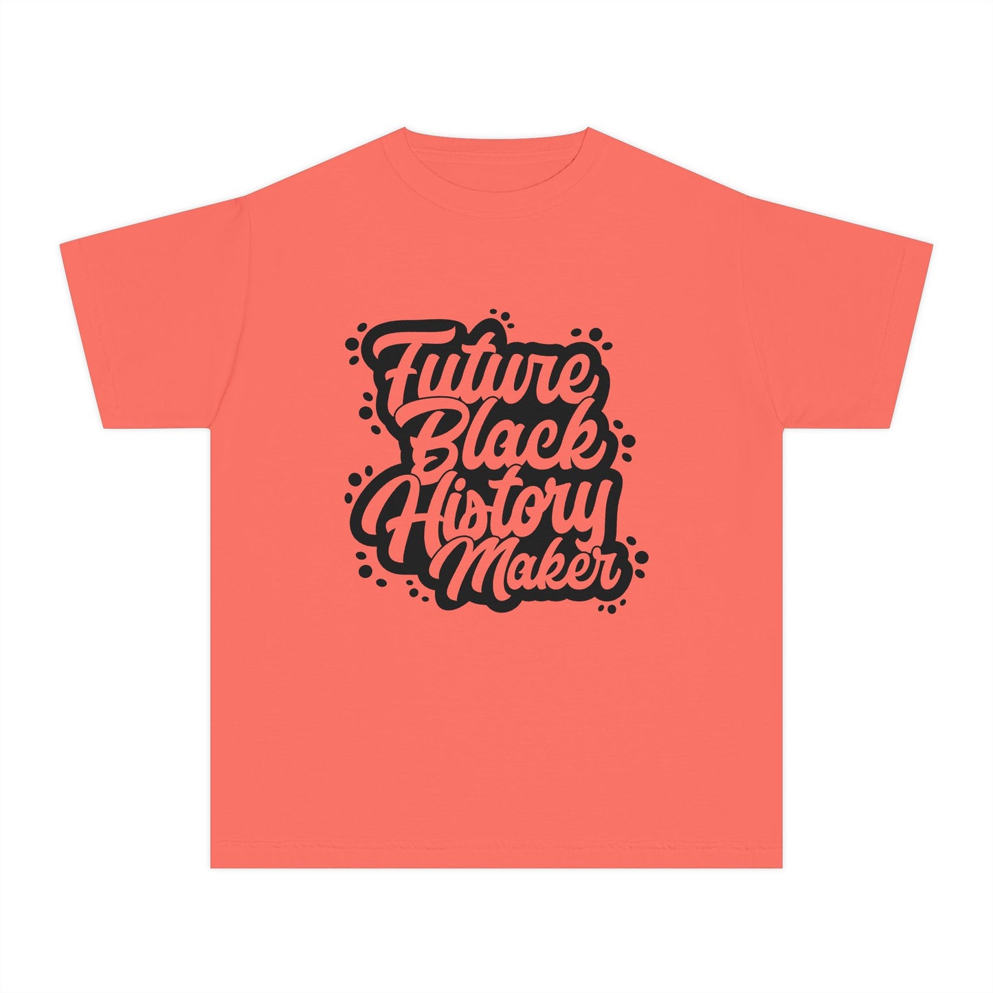 Youth Tee — "Future Black History Maker" Graphic