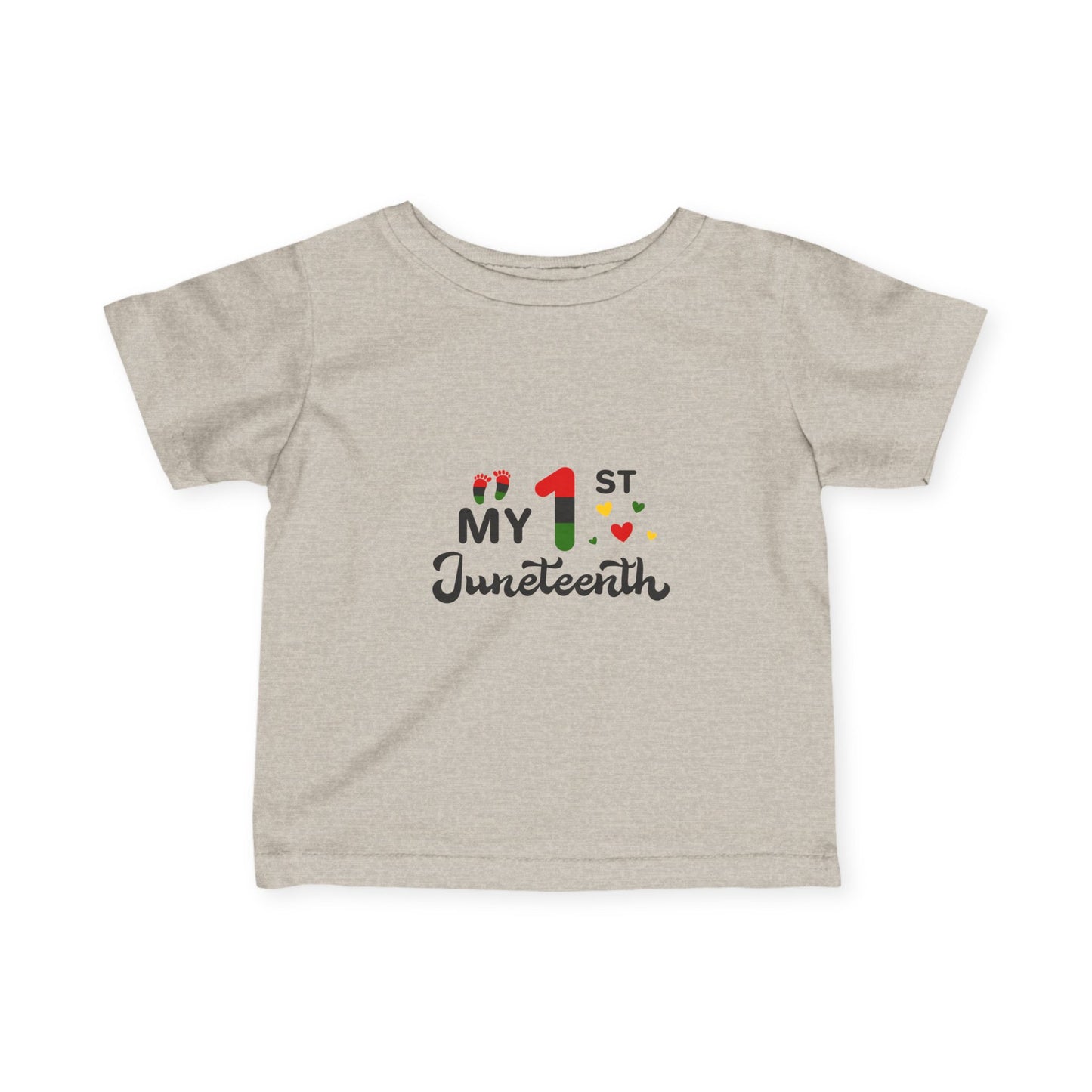 Infant Tee - My 1st Juneteenth Baby Shirt