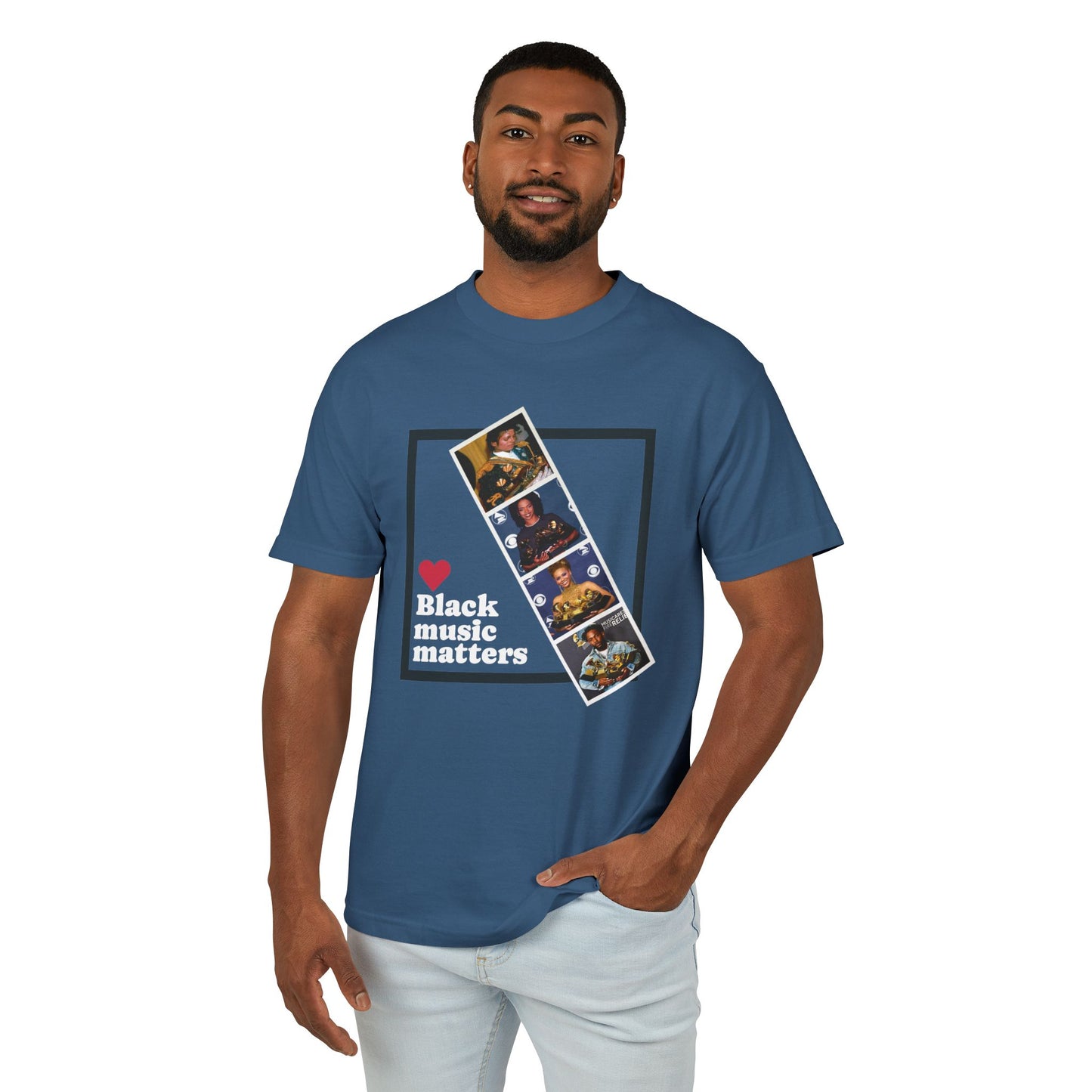 Vintage Black Grammys Film Strip Portraits — Graphic Tee