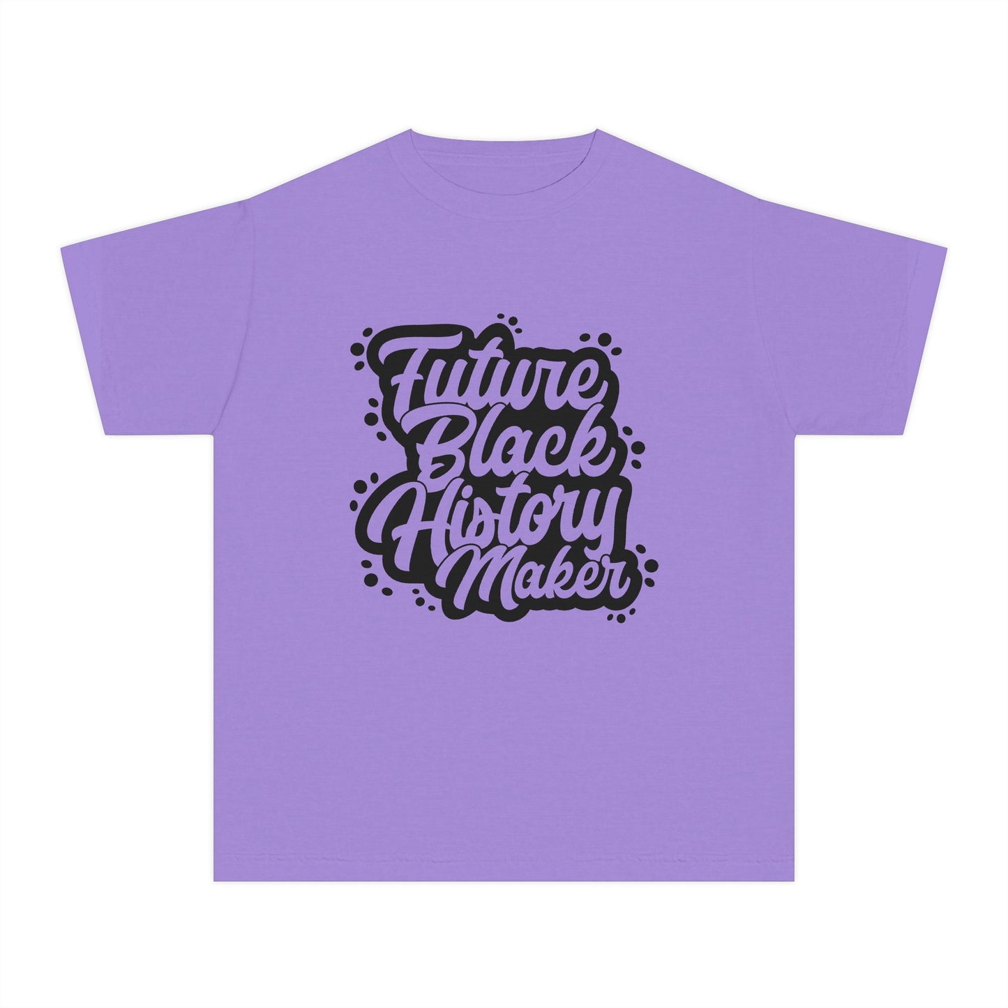 Youth Tee — "Future Black History Maker" Graphic