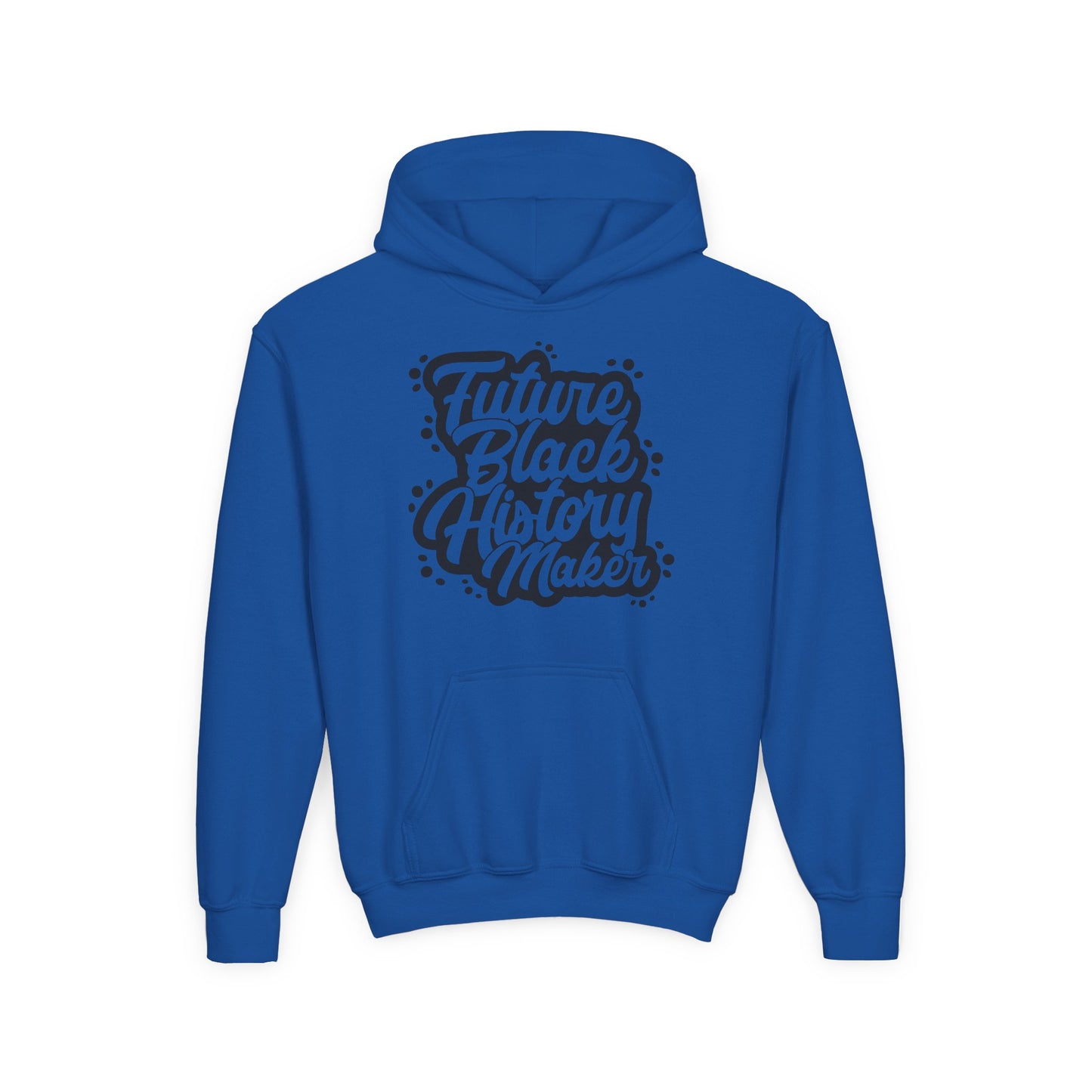 Youth Hoodie — "Future Black History Maker" Graphic Pullover