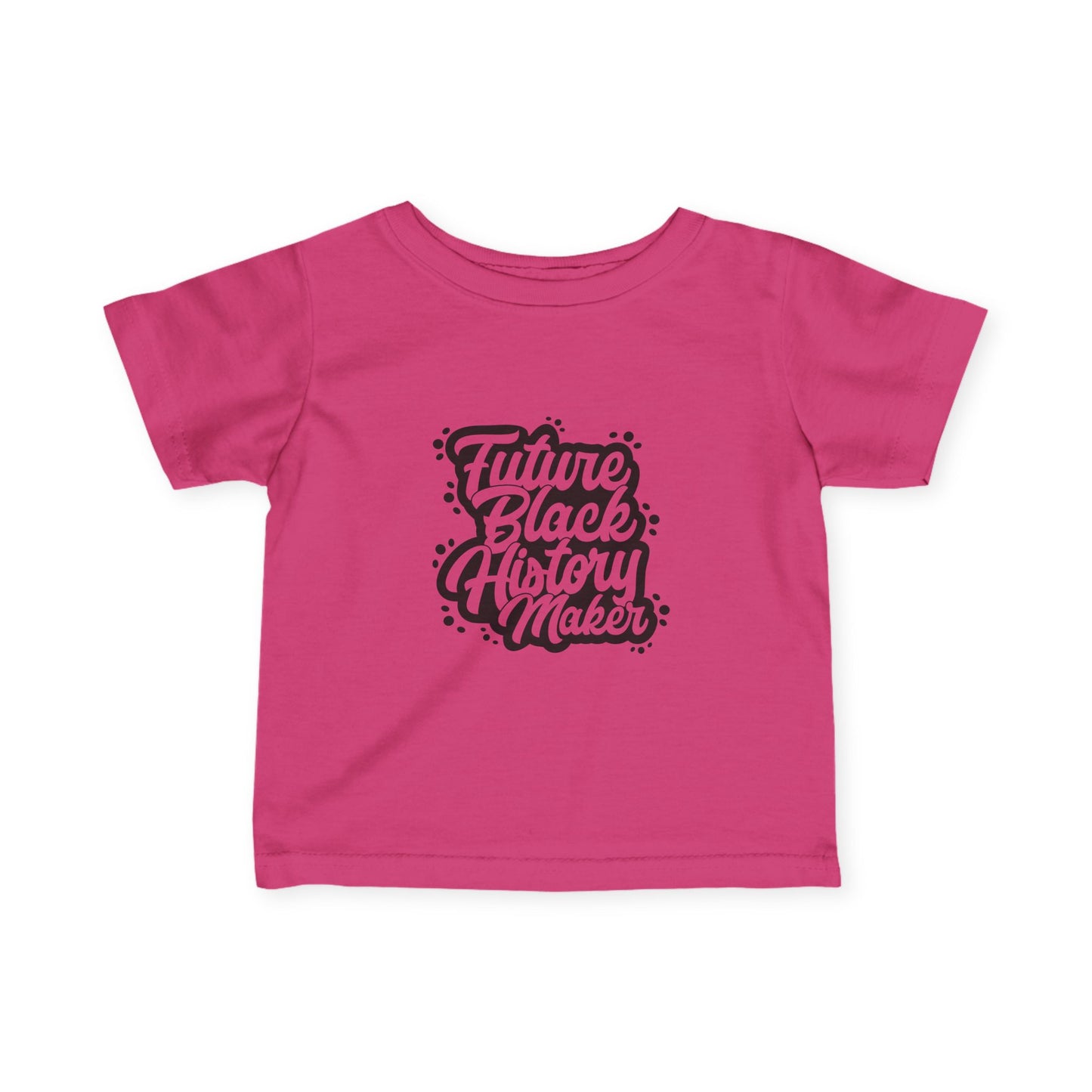 Infant Tee — "Future Black History Maker" Baby Shirt