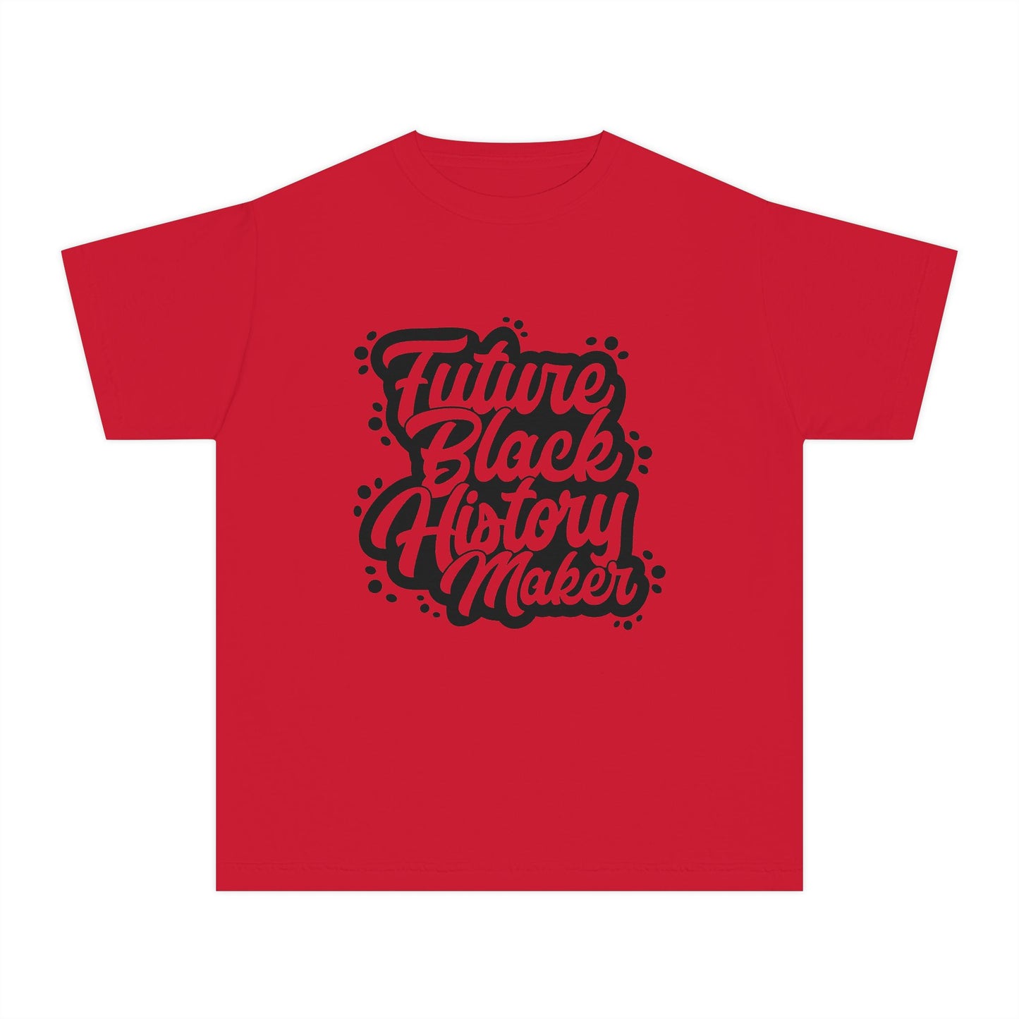 Youth Tee — "Future Black History Maker" Graphic