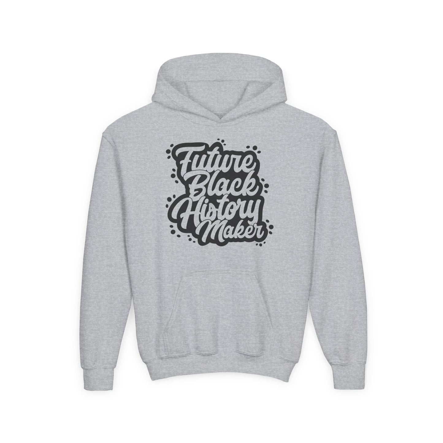 Youth Hoodie — "Future Black History Maker" Graphic Pullover