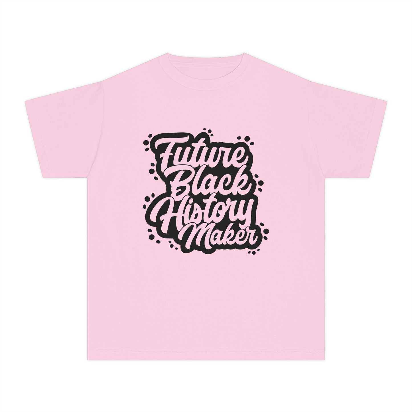 Youth Tee — "Future Black History Maker" Graphic