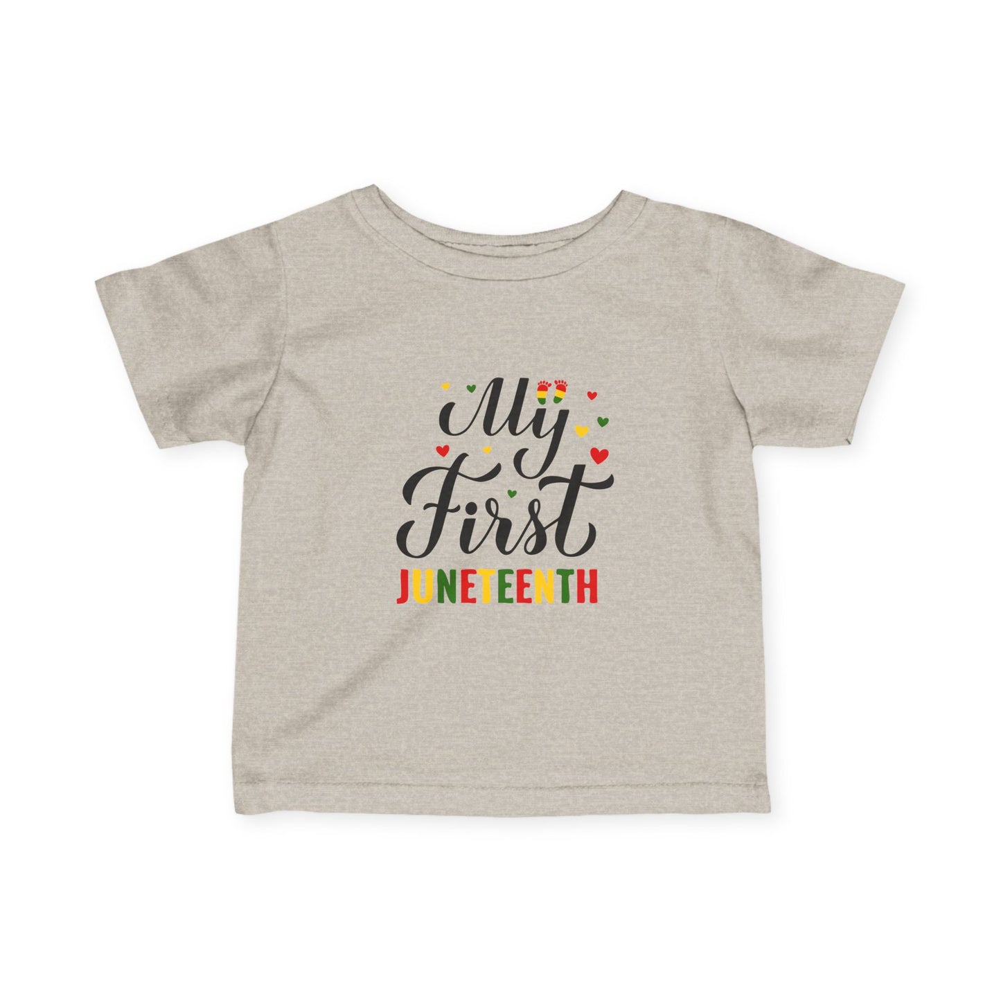 Infant Tee — "My First Juneteenth" Baby T‑Shirt, Celebration Outfit for Newborns & Infants