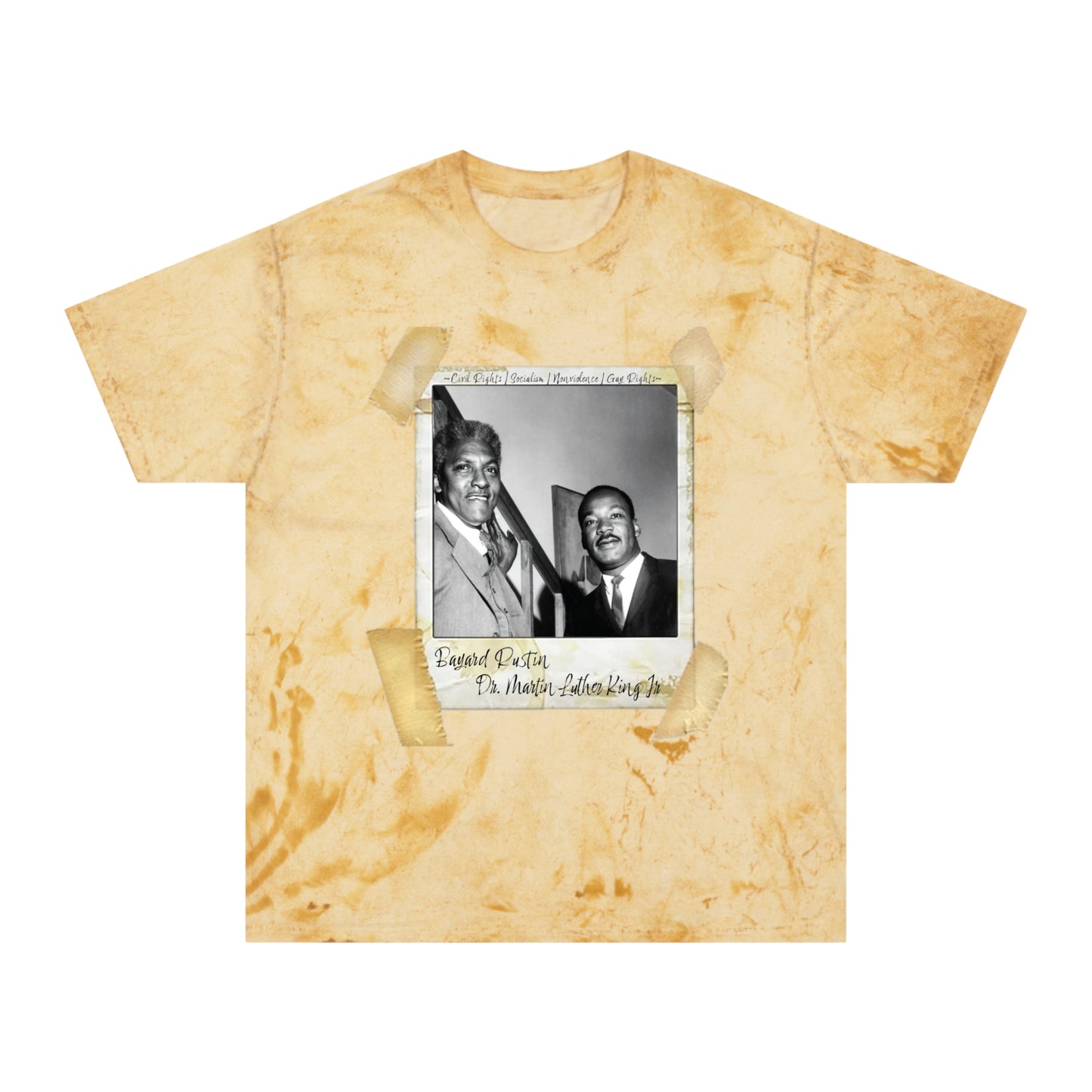 Vintage Freedom Fighters Polaroid T-Shirt — Retro Photo Tee