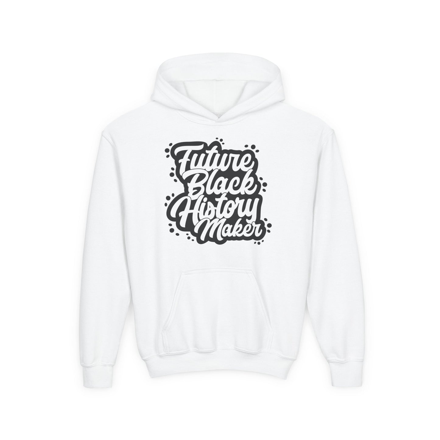 Youth Hoodie — "Future Black History Maker" Graphic Pullover