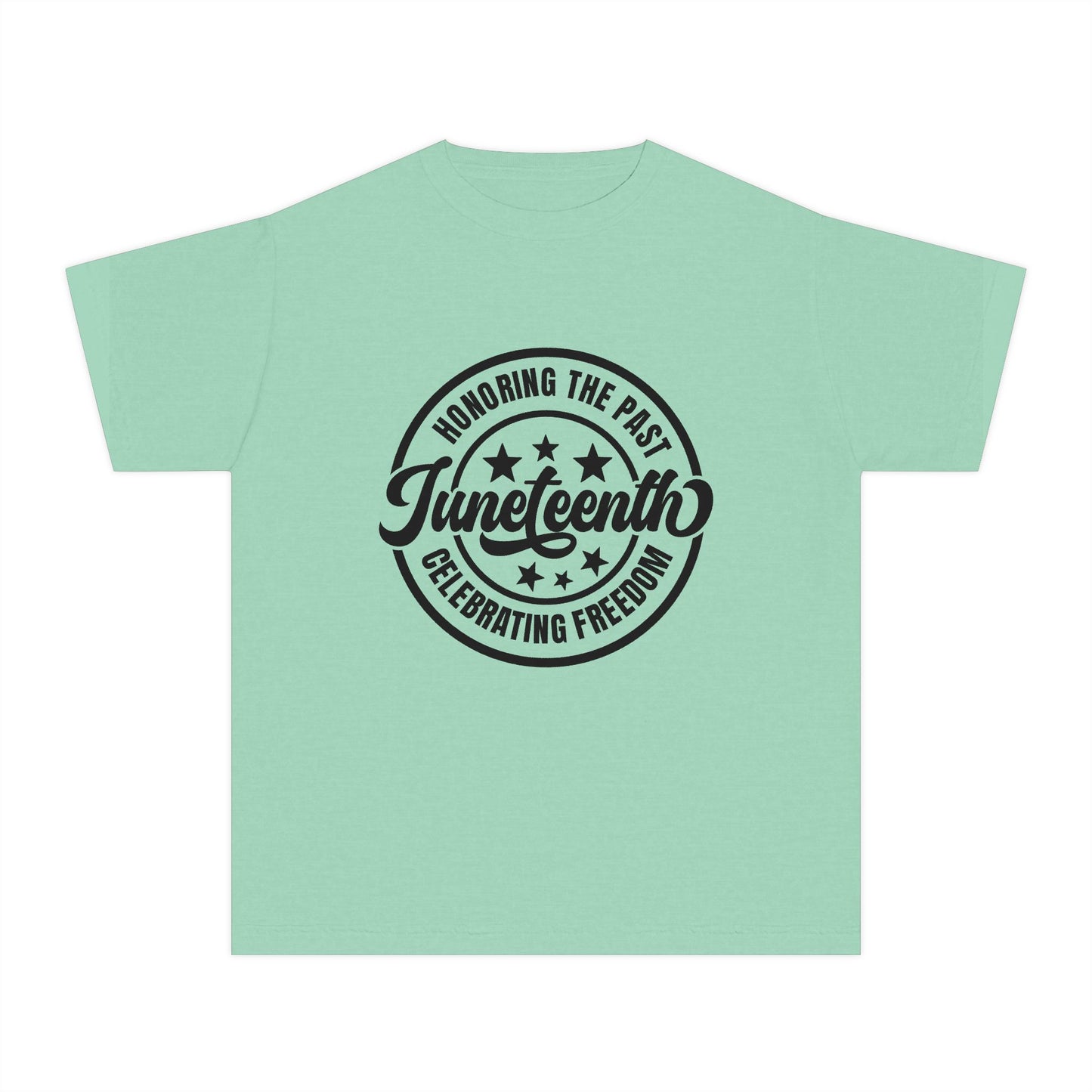 Juneteenth Youth Tee — "Honoring the Past, Celebrating Freedom" Kids T‑Shirt