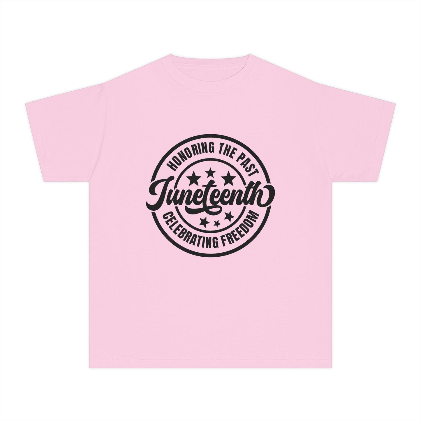 Juneteenth Youth Tee — "Honoring the Past, Celebrating Freedom" Kids T‑Shirt
