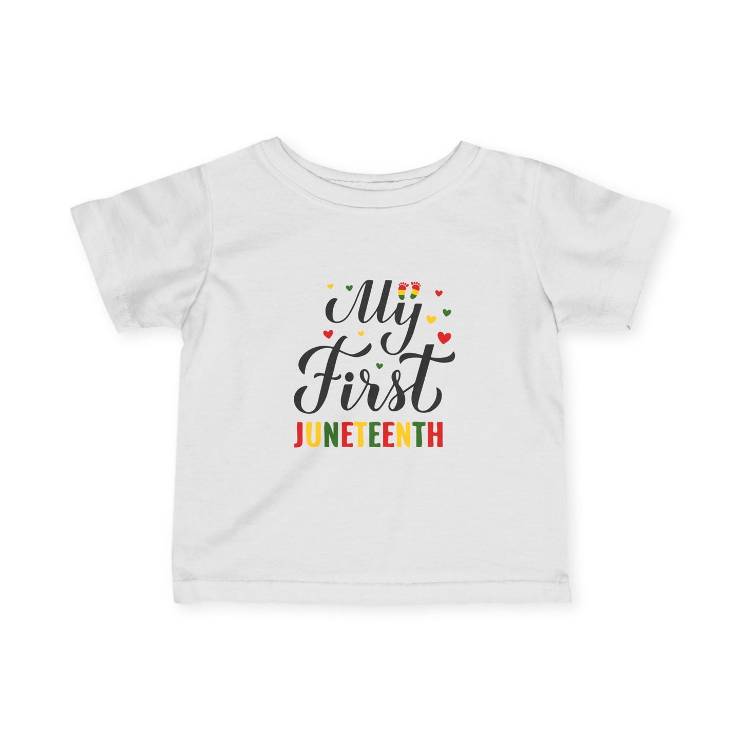 Infant Tee — "My First Juneteenth" Baby T‑Shirt, Celebration Outfit for Newborns & Infants