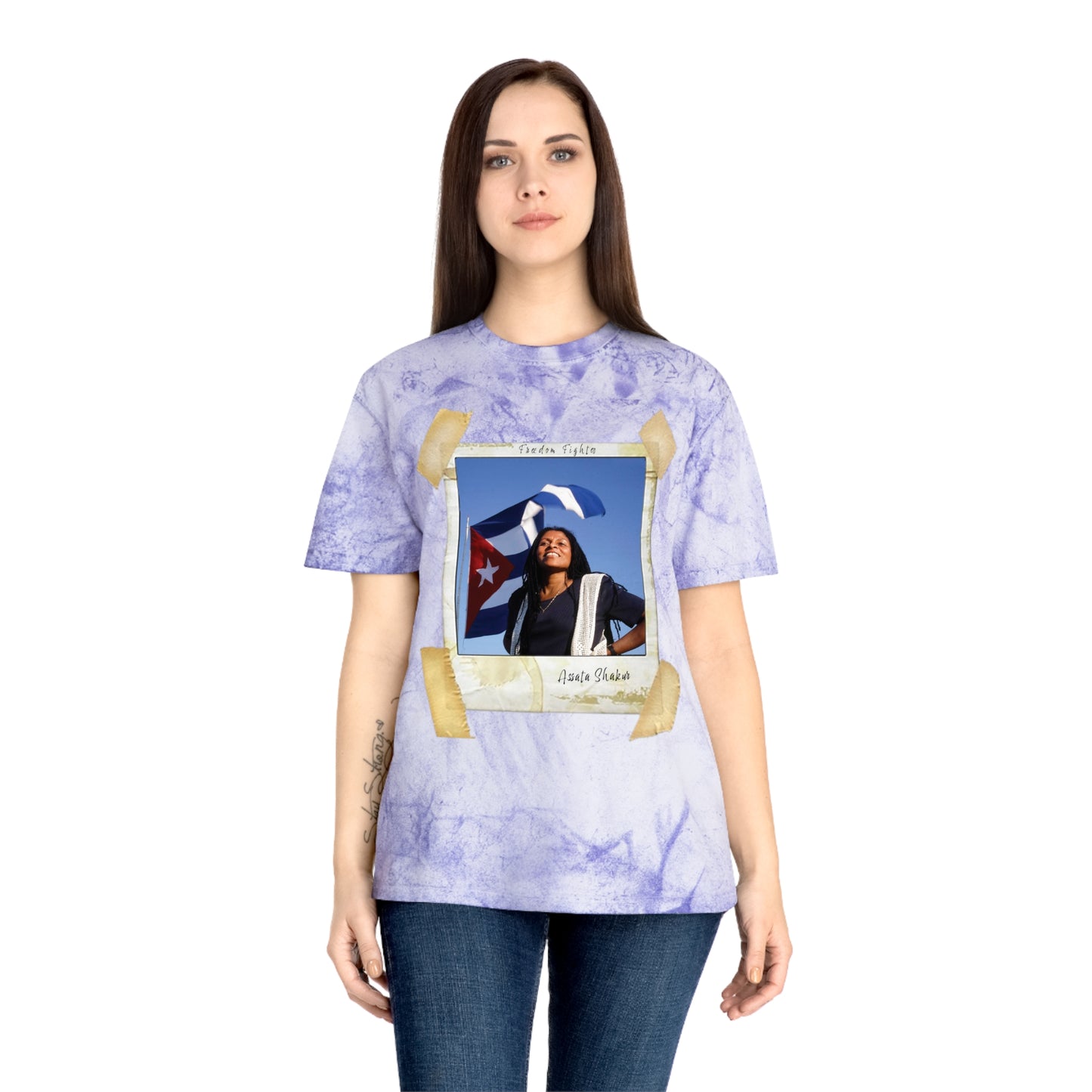 Vintage Freedom Fighters Polaroid T-Shirt — Retro Photo Tee