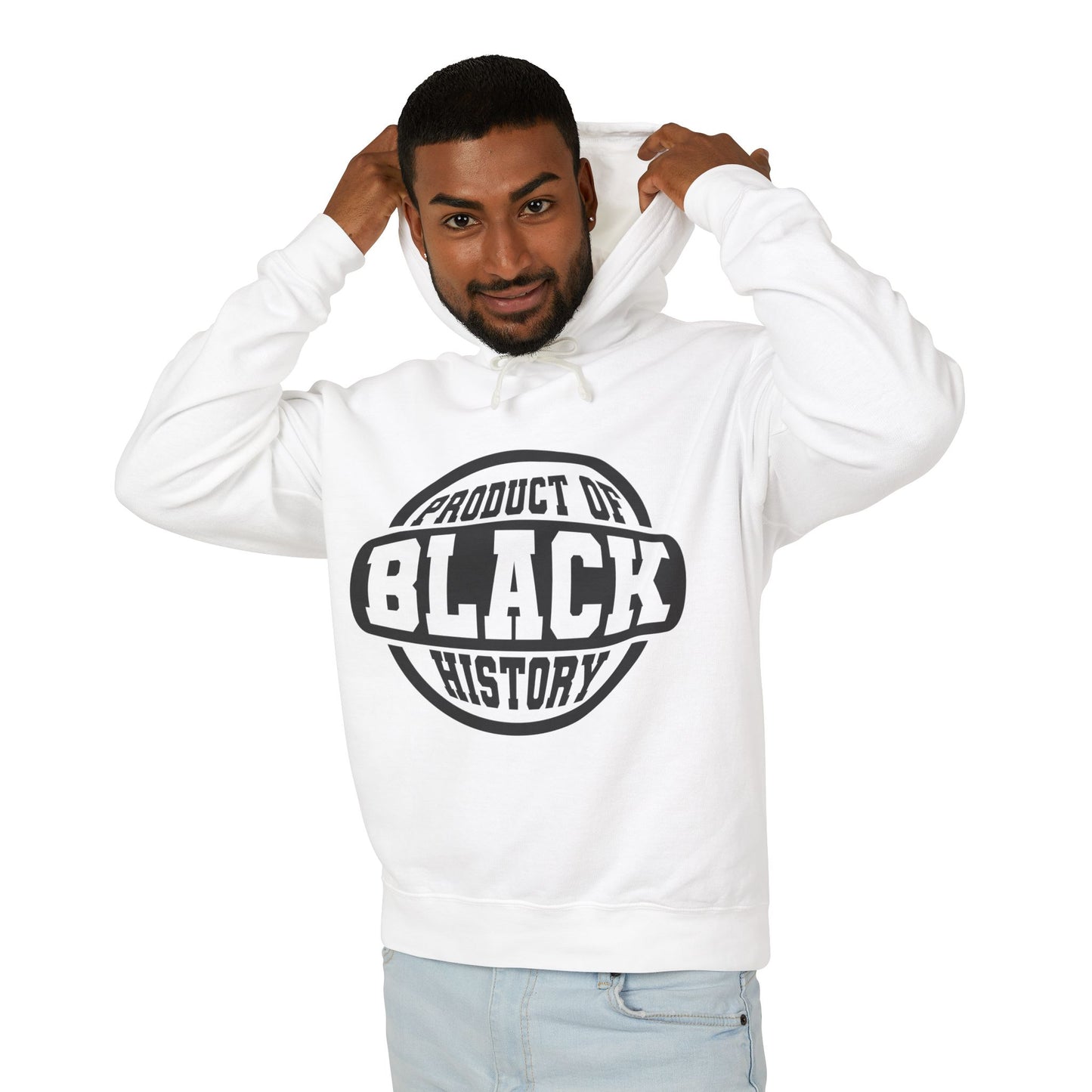 Product of Black History Hoodie — Black History Month Statement Pullover