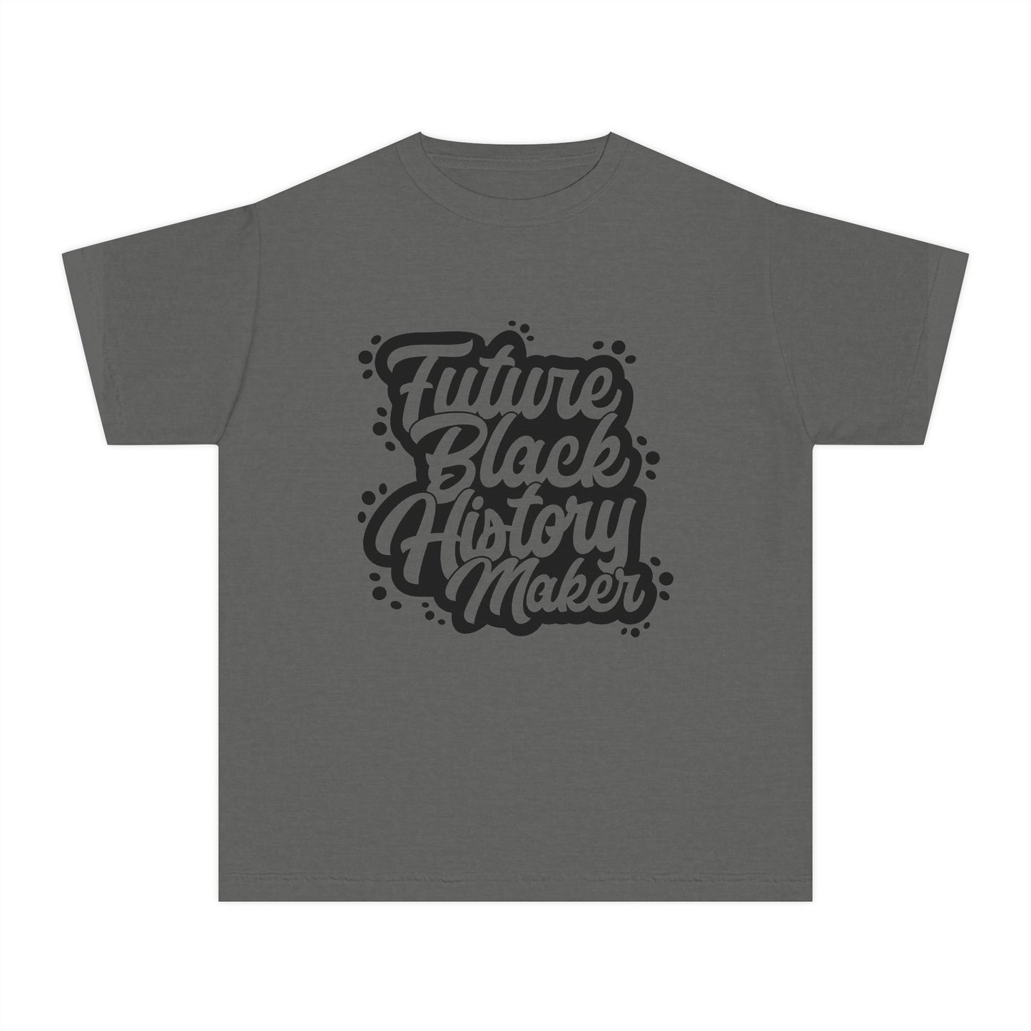 Youth Tee — "Future Black History Maker" Graphic