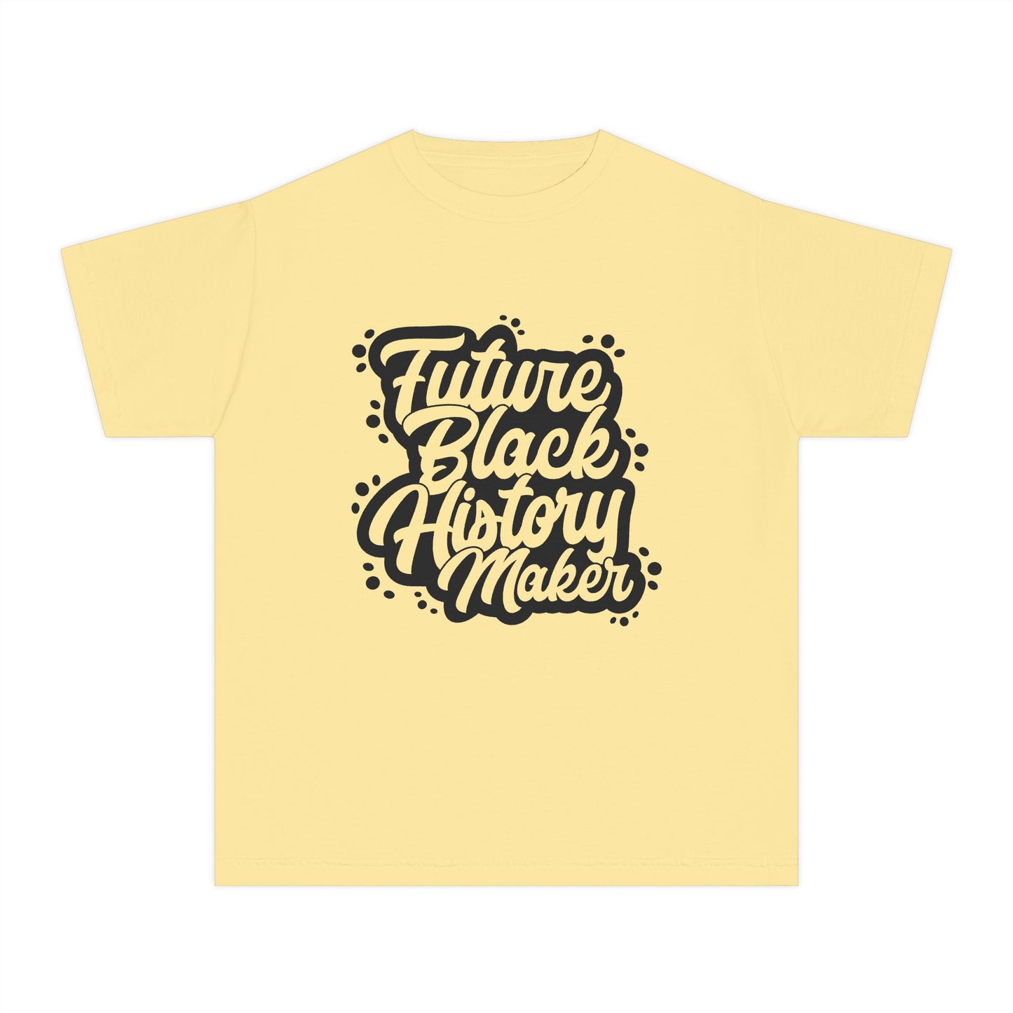 Youth Tee — "Future Black History Maker" Graphic