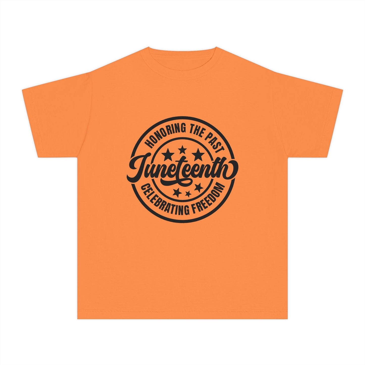 Juneteenth Youth Tee — "Honoring the Past, Celebrating Freedom" Kids T‑Shirt