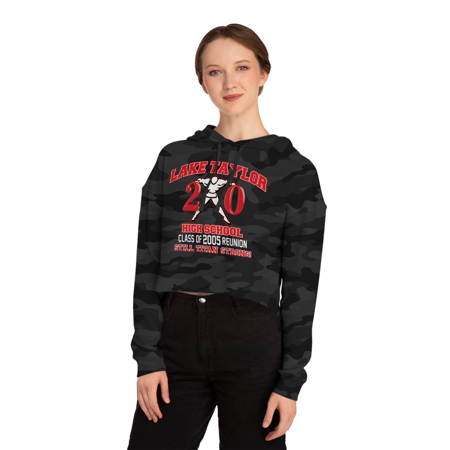 Women's Lake Taylor Class of 2005 Cropped Reunion Hoodie
