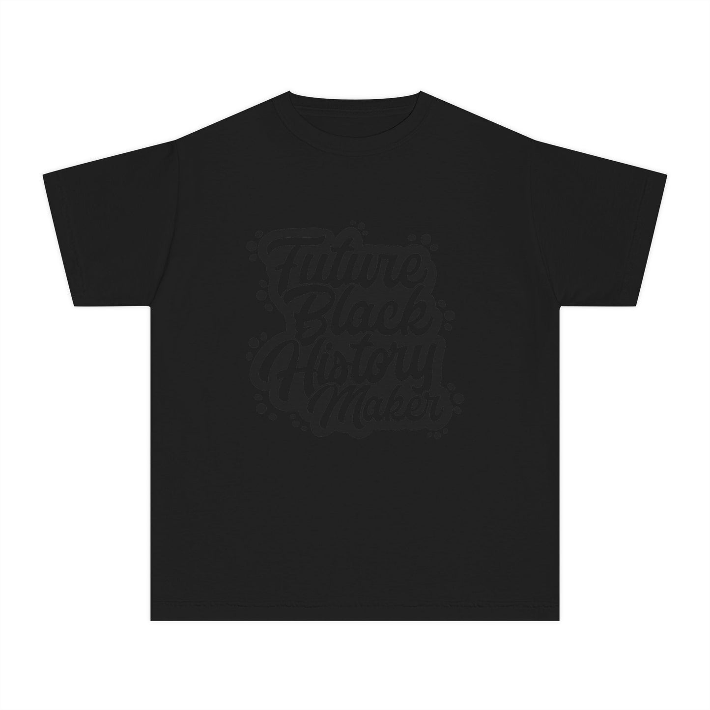 Youth Tee — "Future Black History Maker" Graphic