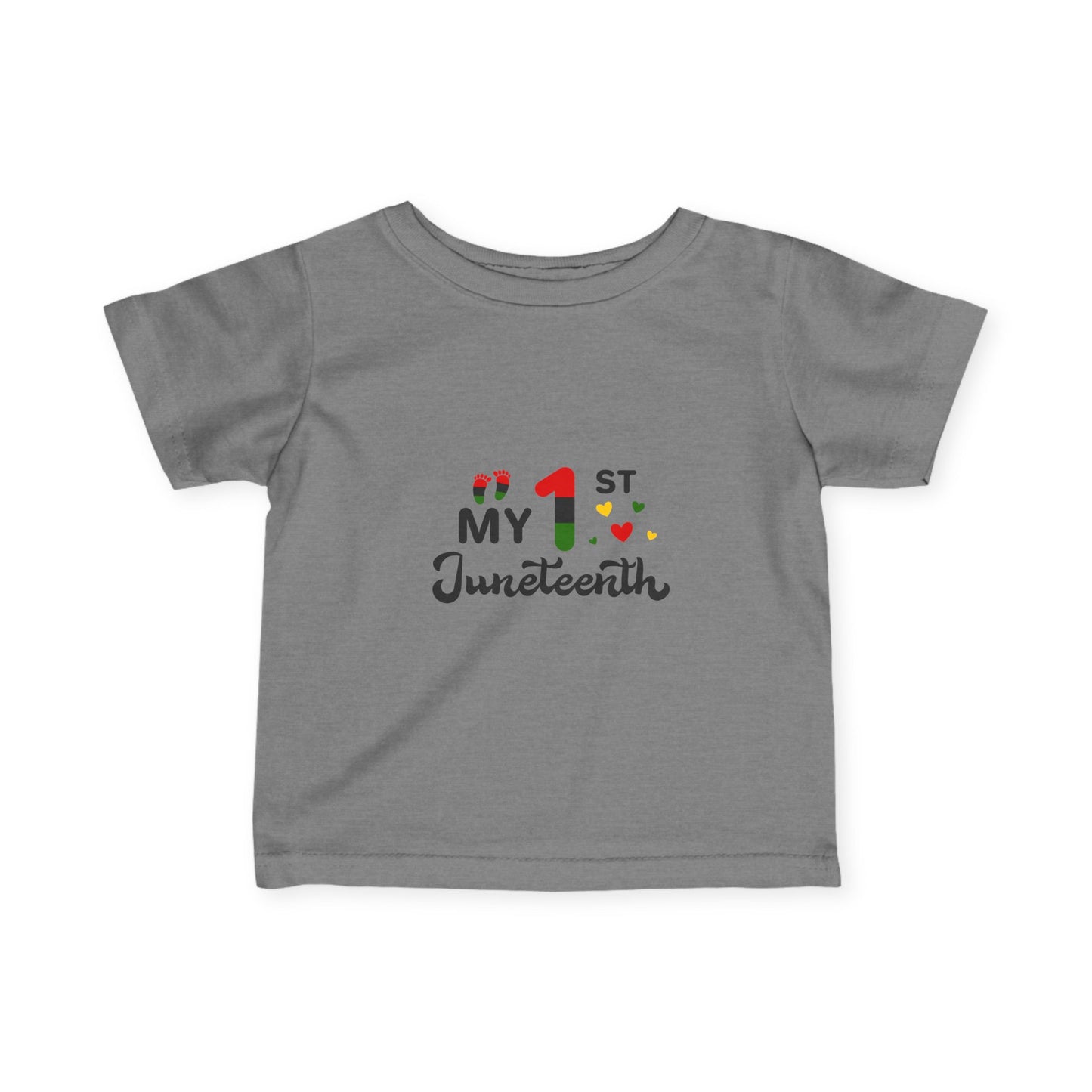 Infant Tee - My 1st Juneteenth Baby Shirt