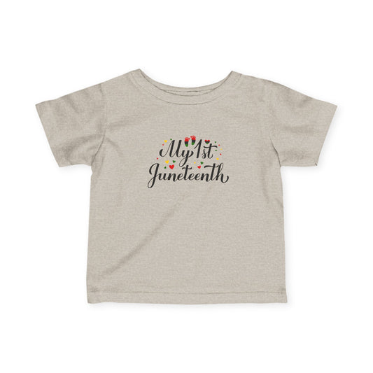 “My 1st Juneteenth” Baby Shirt – Infant Tee