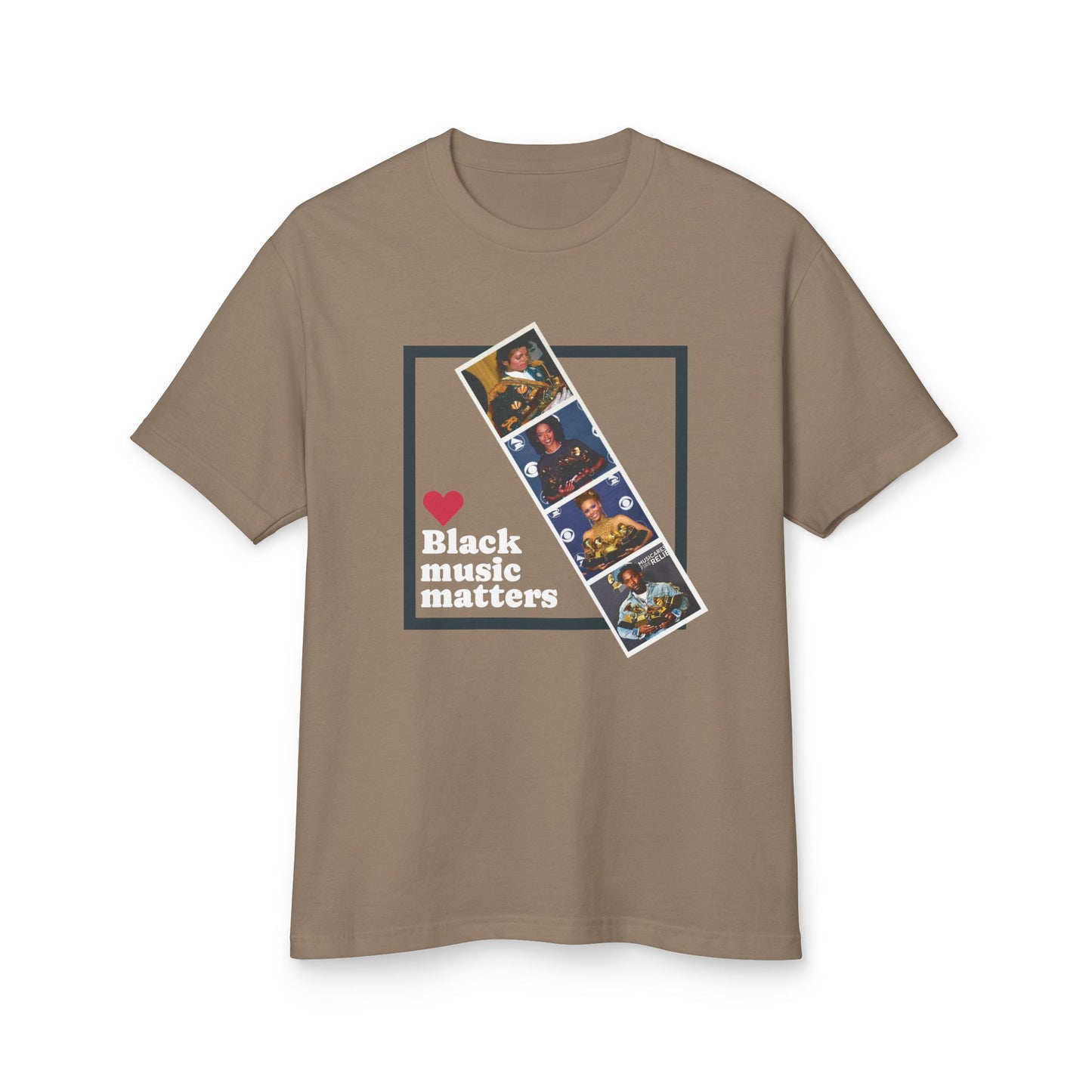 Vintage Black Grammys Film Strip Portraits — Graphic Tee