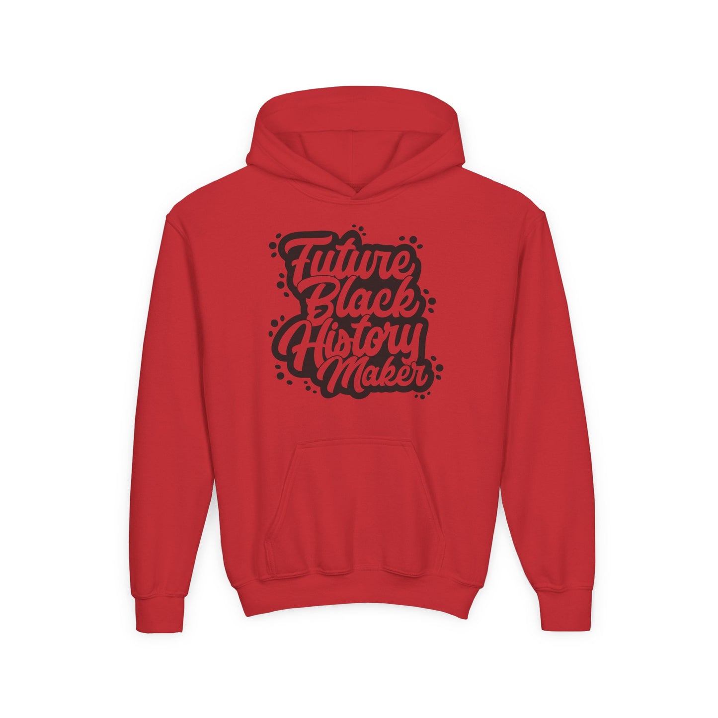 Youth Hoodie — "Future Black History Maker" Graphic Pullover