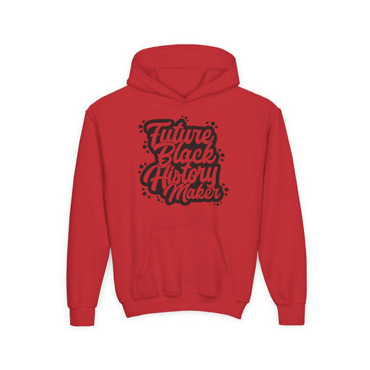 Youth Hoodie — "Future Black History Maker" Graphic Pullover