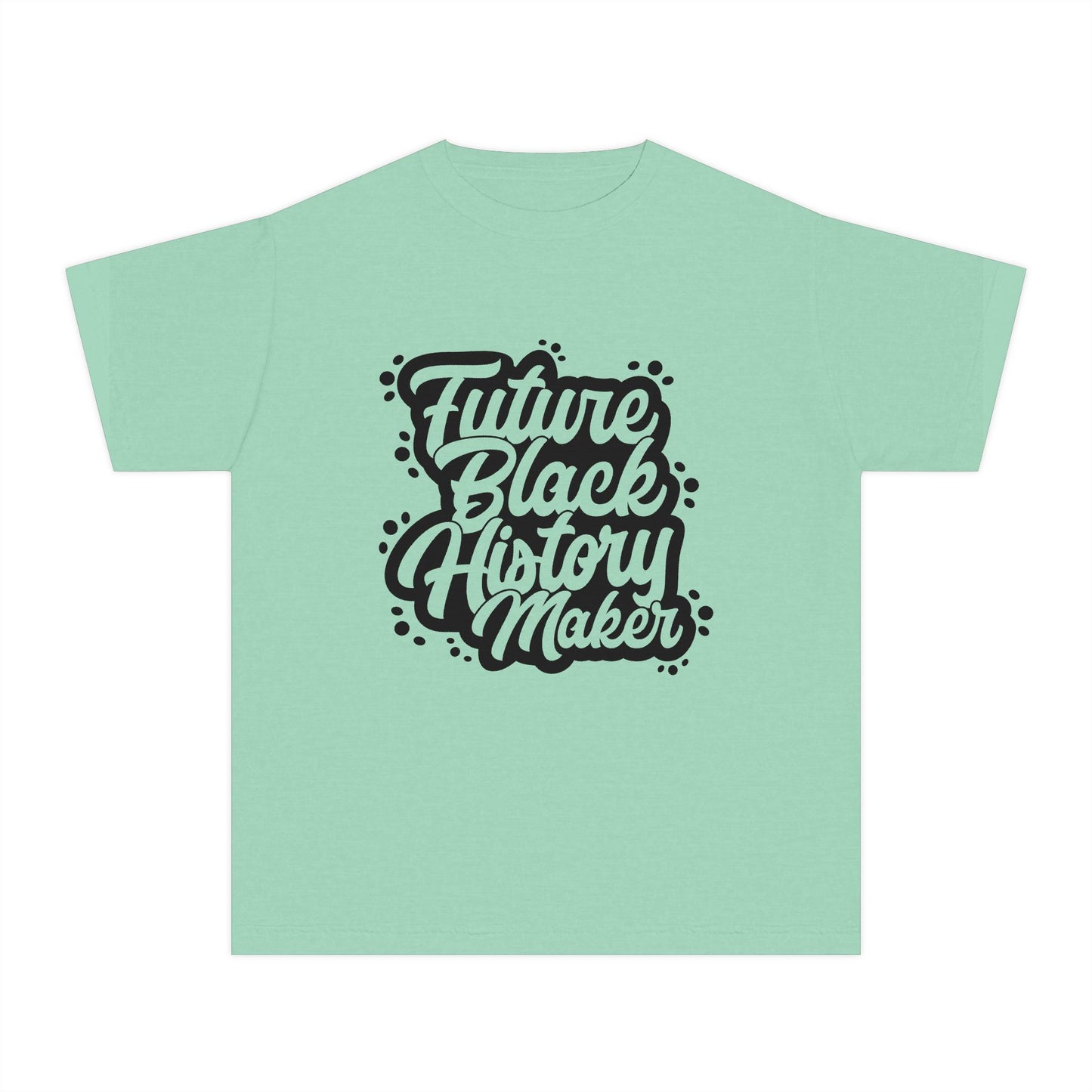 Youth Tee — "Future Black History Maker" Graphic