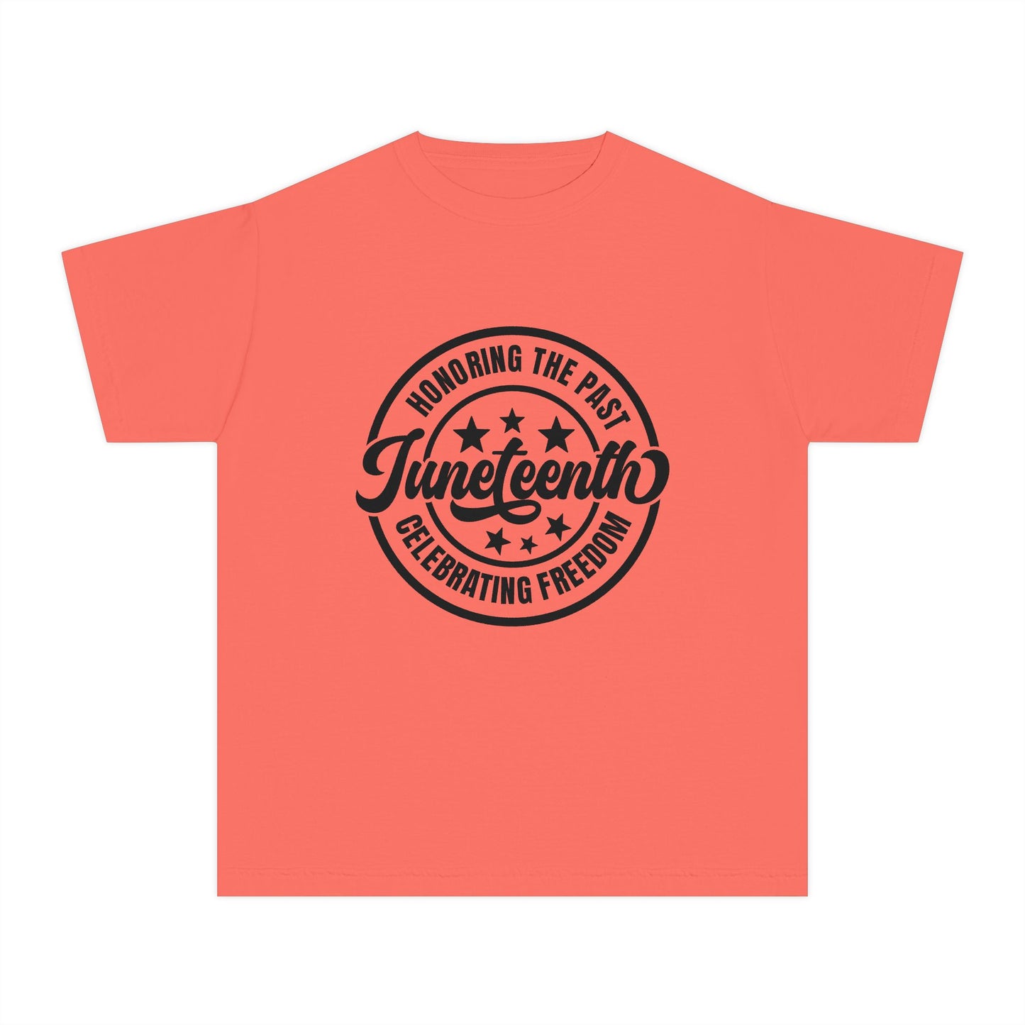 Juneteenth Youth Tee — "Honoring the Past, Celebrating Freedom" Kids T‑Shirt