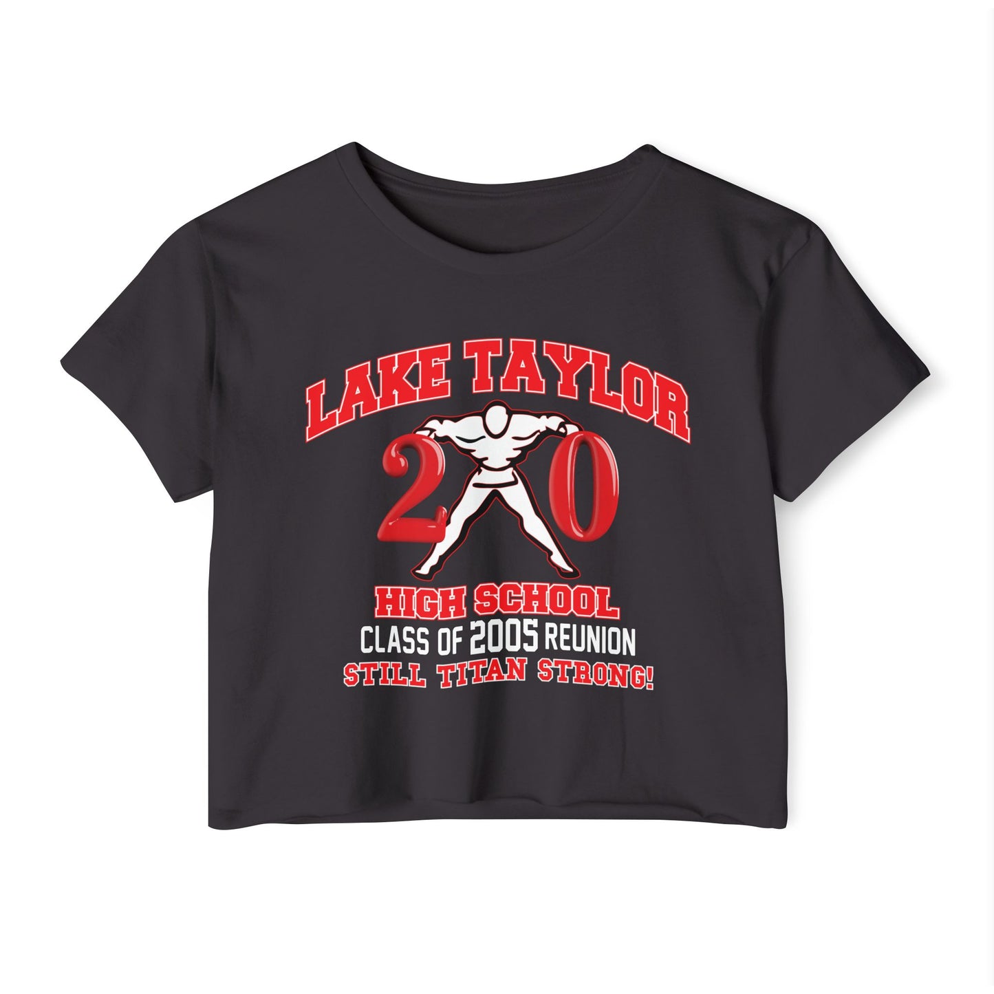 Women's Lake Taylor Class of 2005 Reunion Retro Festival Crop Top