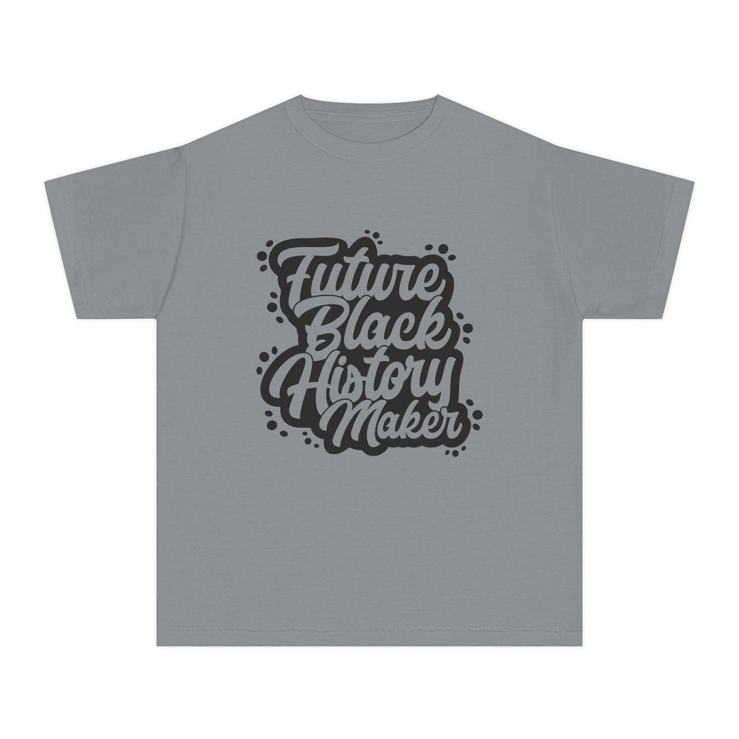 Youth Tee — "Future Black History Maker" Graphic