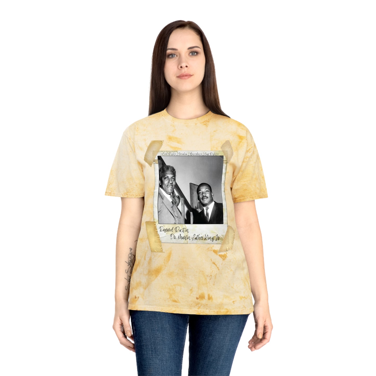 Vintage Freedom Fighters Polaroid T-Shirt — Retro Photo Tee
