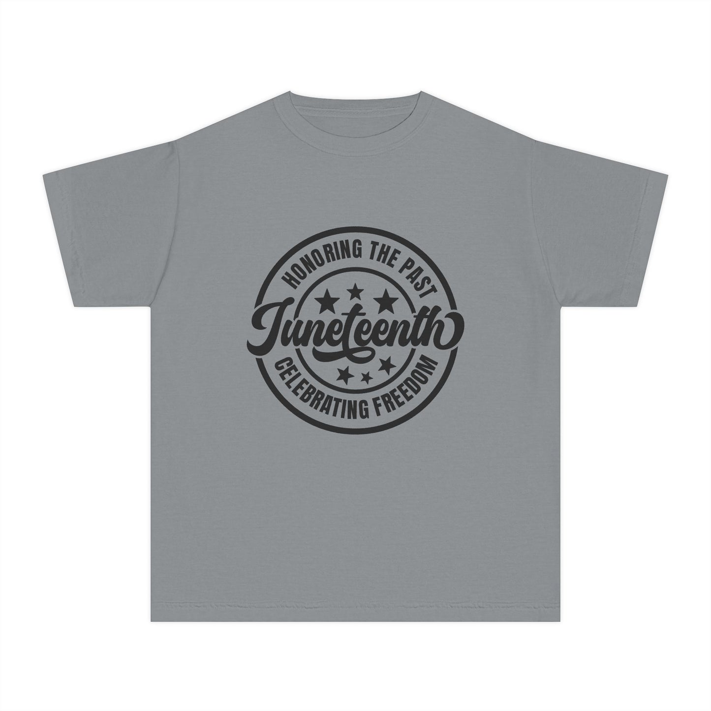 Juneteenth Youth Tee — "Honoring the Past, Celebrating Freedom" Kids T‑Shirt