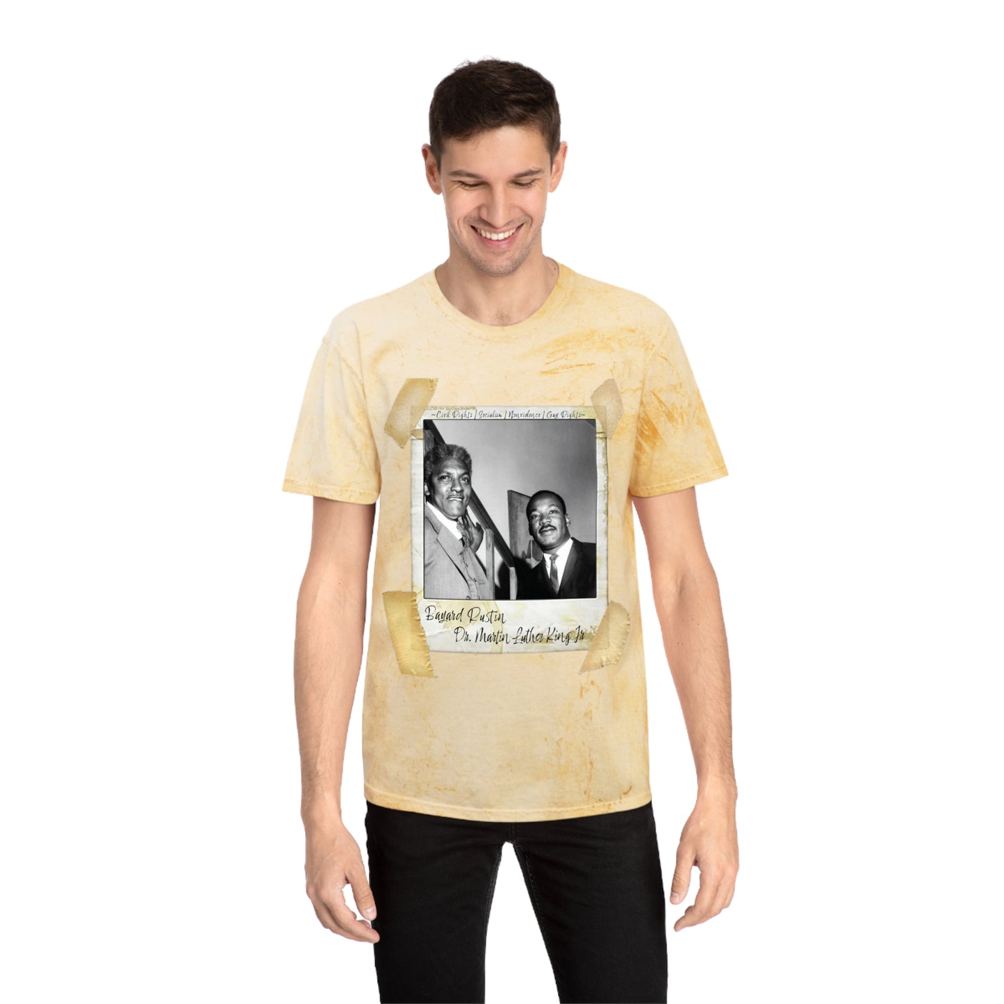Vintage Freedom Fighters Polaroid T-Shirt — Retro Photo Tee