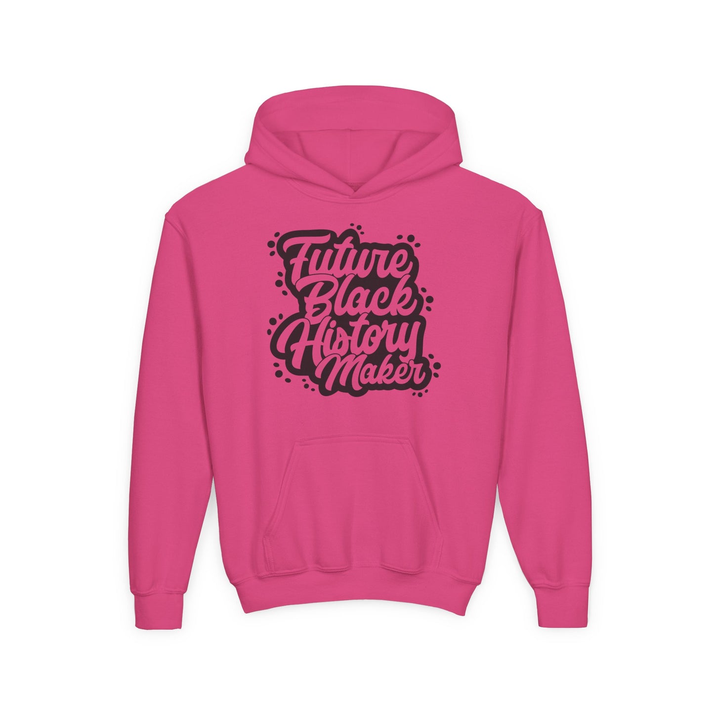 Youth Hoodie — "Future Black History Maker" Graphic Pullover