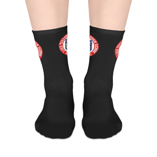 Lake Taylor High School Logo Crew Socks