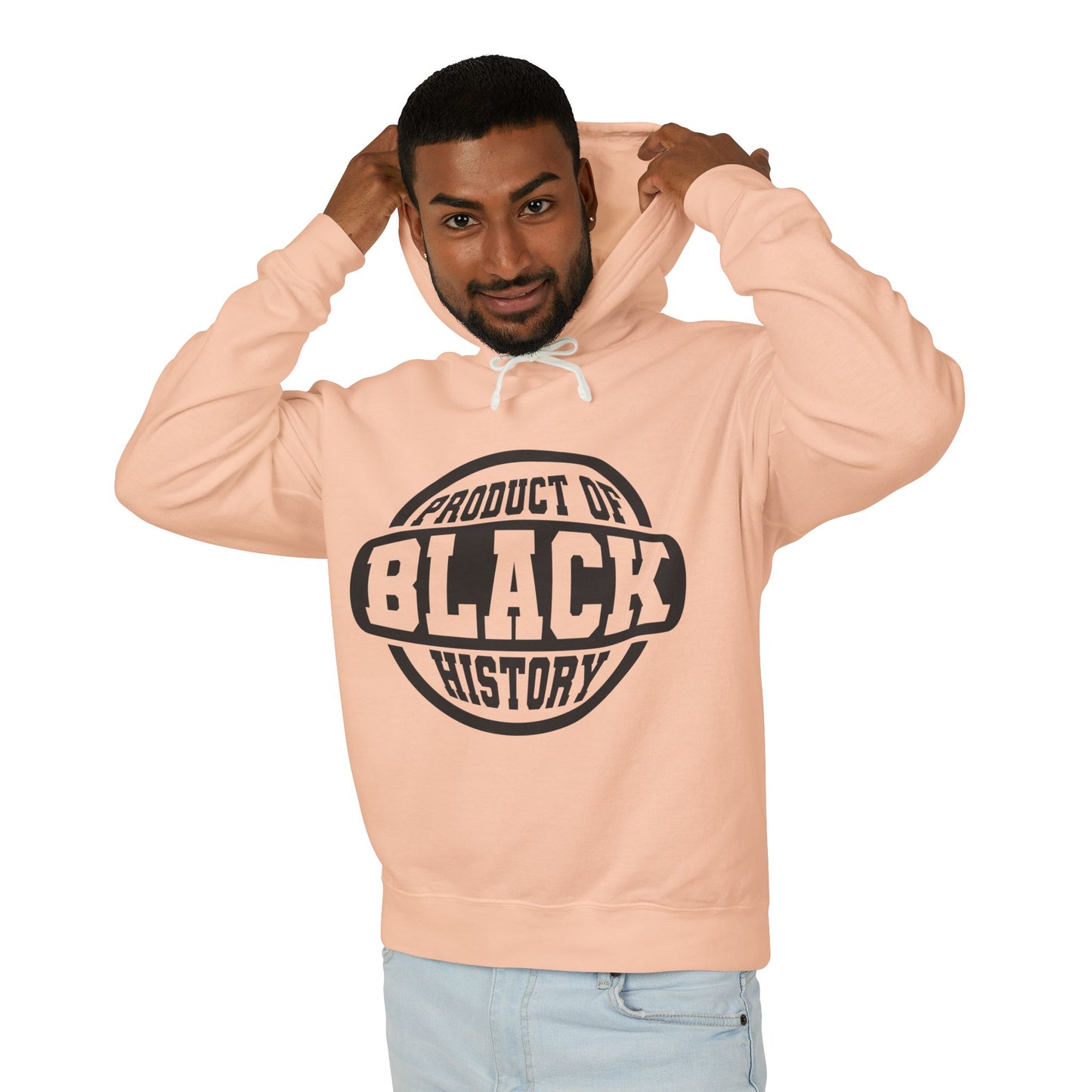 Product of Black History Hoodie — Black History Month Statement Pullover