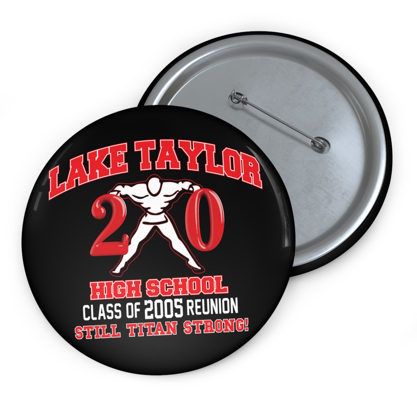 Lake Taylor 20th Class Reunion Button