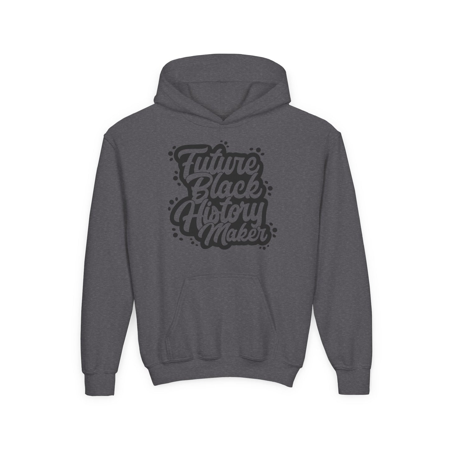 Youth Hoodie — "Future Black History Maker" Graphic Pullover